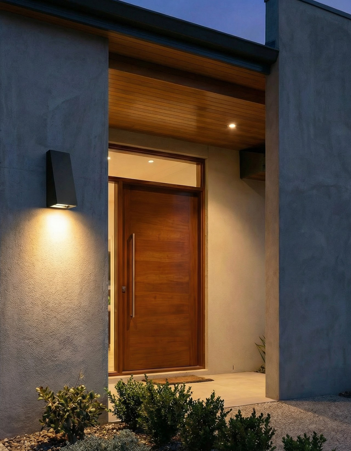 BENTON 12-in. Outdoor Wall Sconce in Black