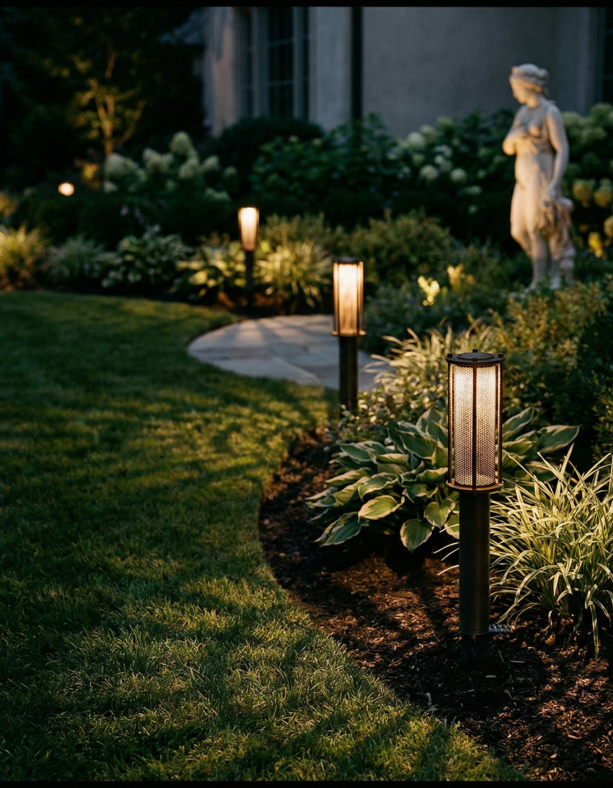 EVENING 14.1-in. Bollard