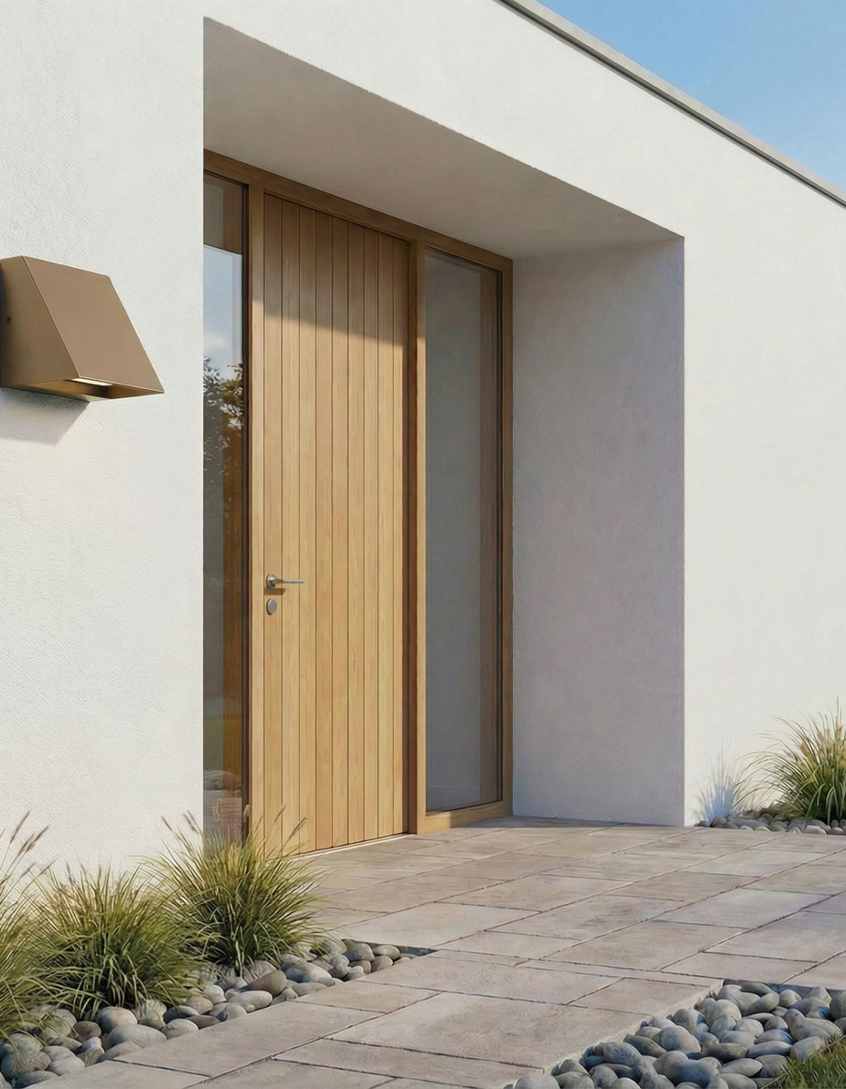 BENTON 5-in. Outdoor Wall Cube in Bronze