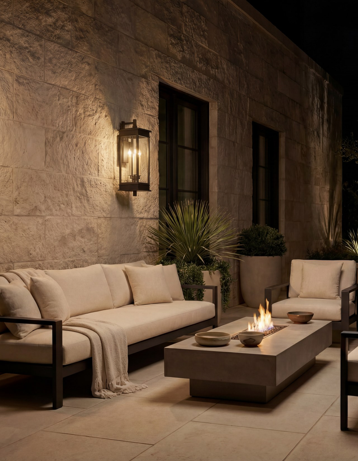 CARLISLE 36-in. 3-Light Outdoor Lantern — gallery 2