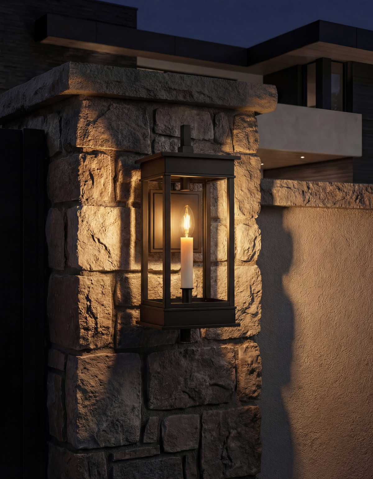 CARLISLE 20-in. 1-Light Outdoor Lantern — gallery 3
