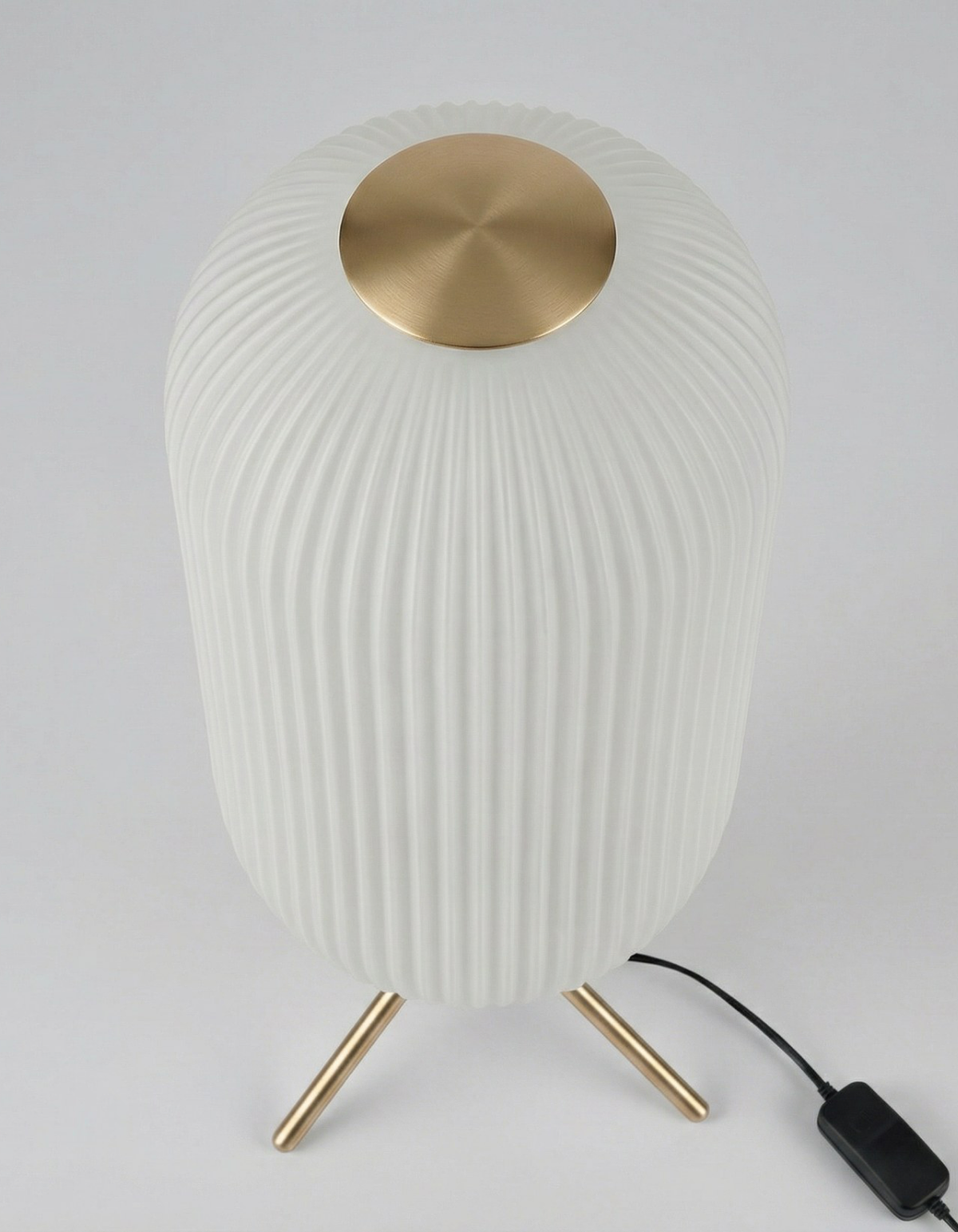 ELION Table Lamp – Anodized Brass Gold