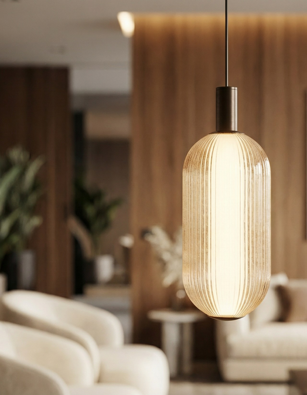 ELION Single Pendant – Anodized Black Coffee