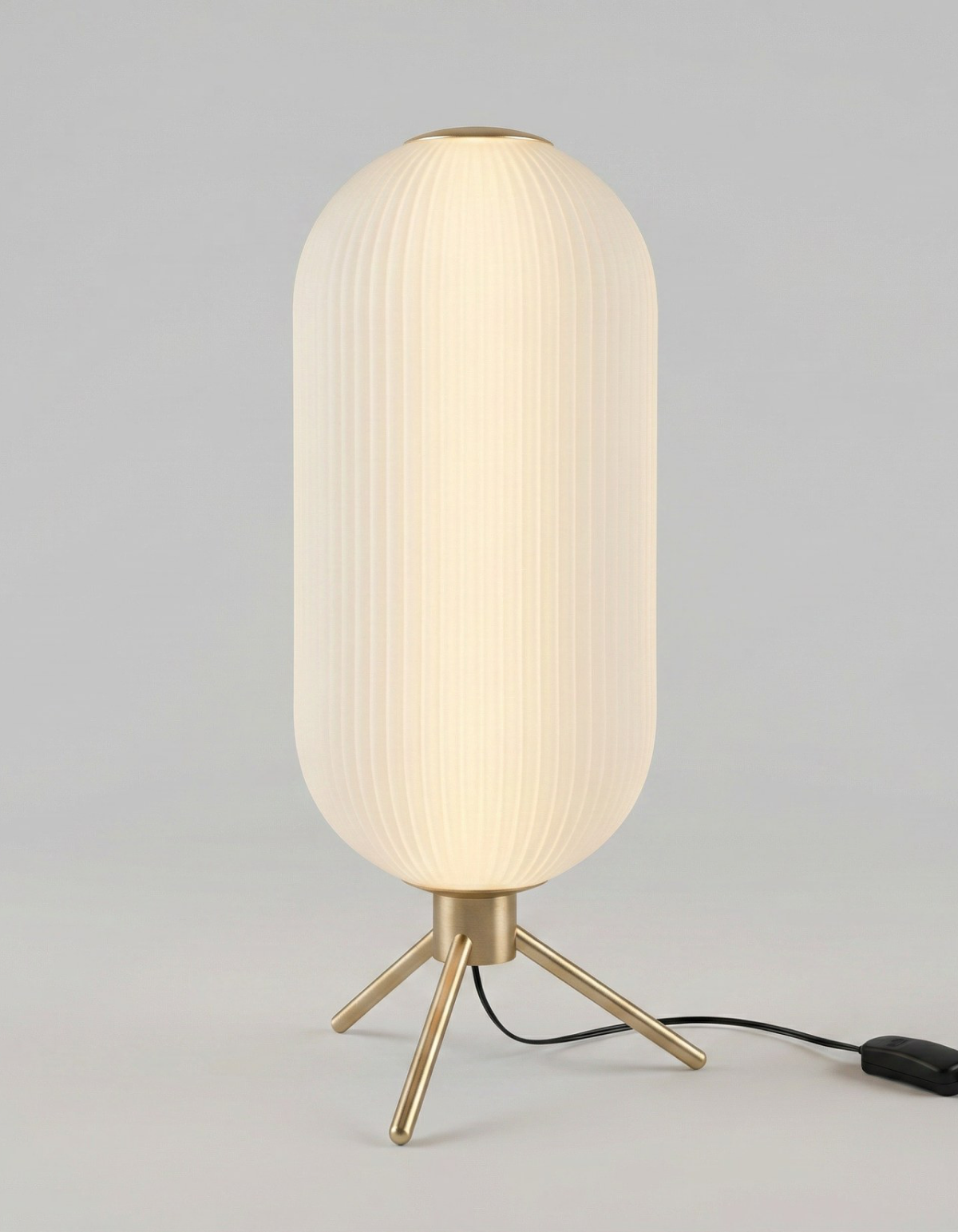 ELION Table Lamp – Anodized Brass Gold