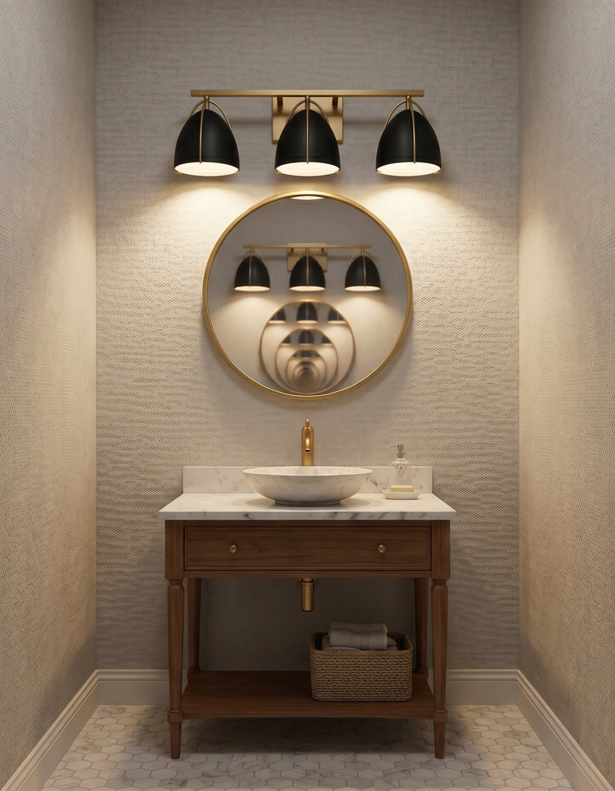 HOPE Three-Light Vanity — gallery 4