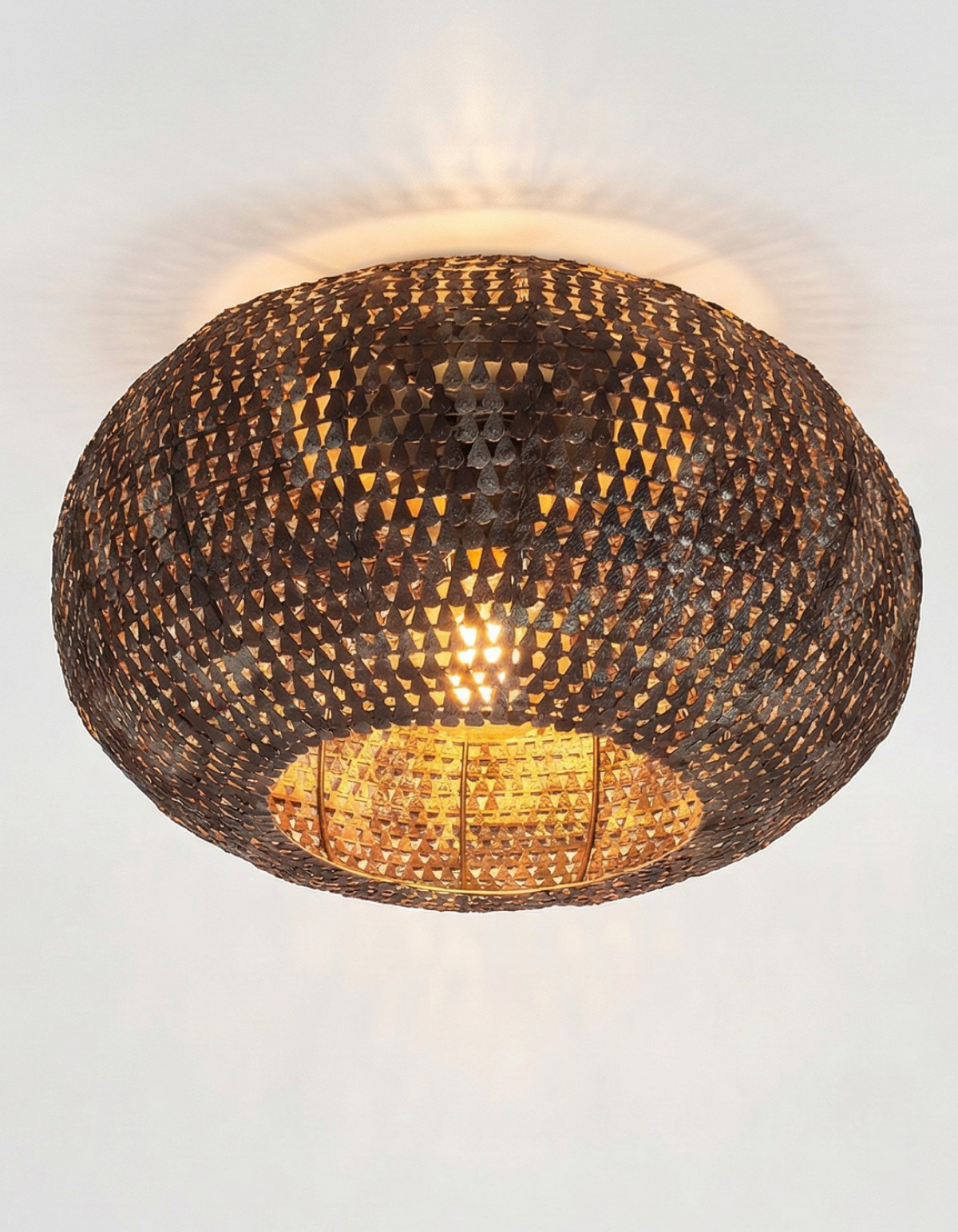 CAVA 16-in. Pendant, Aged Copper Finish