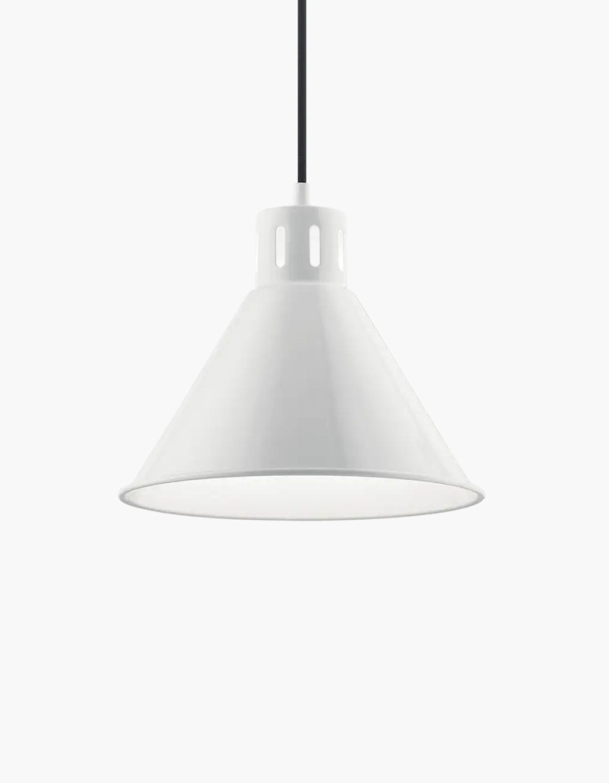 DUKE 1-Light Pendant - White