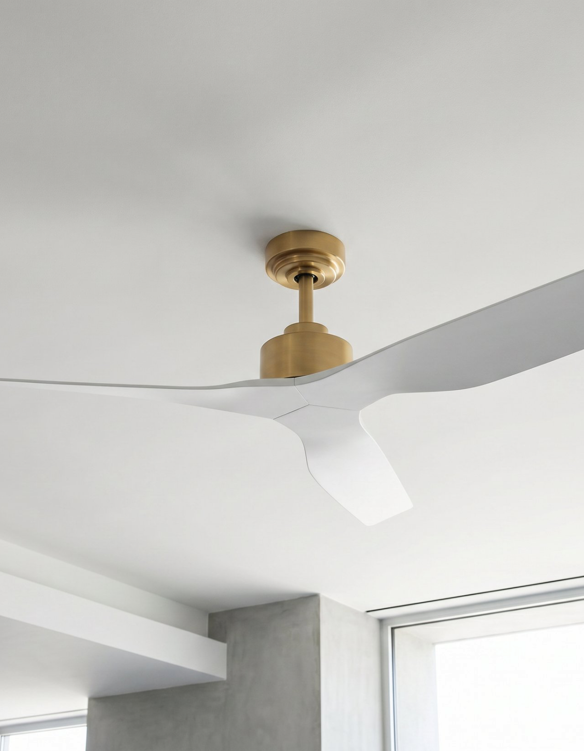 Skylark 52-in. Ceiling Fan - Copper & White#Finish_Copper & White