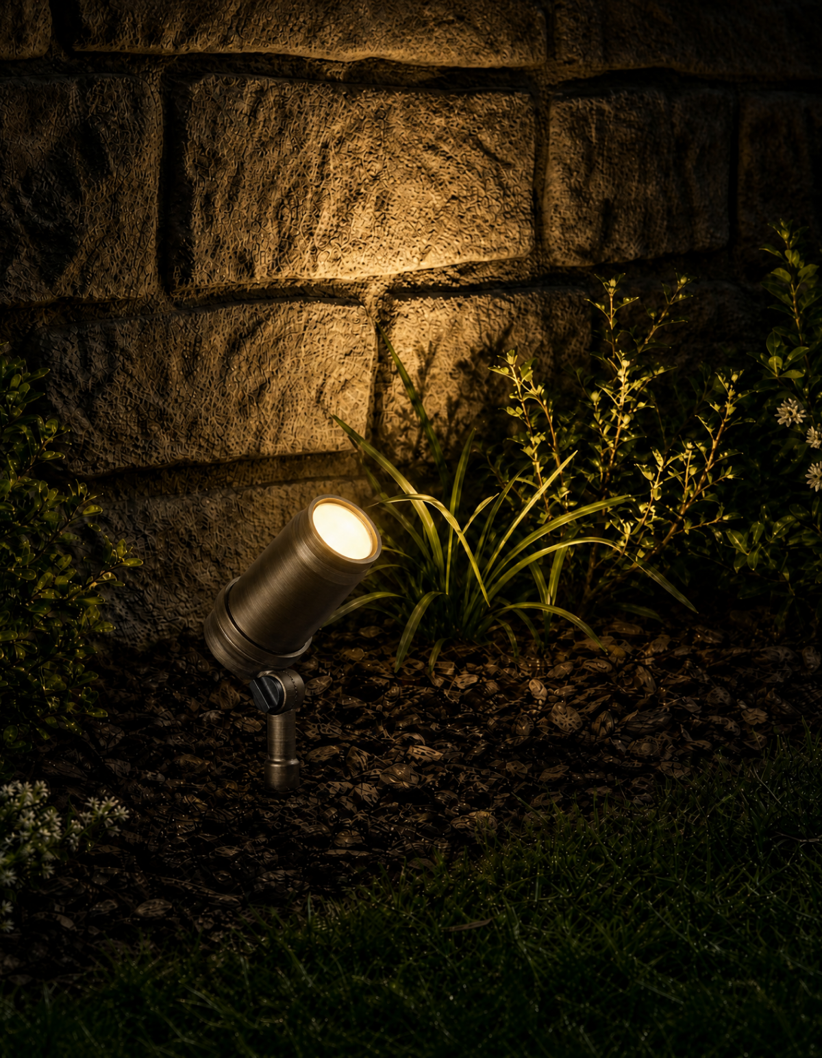 TERRAA Adjustable Spot Light - Antique Brass#Finish_Antique Brass