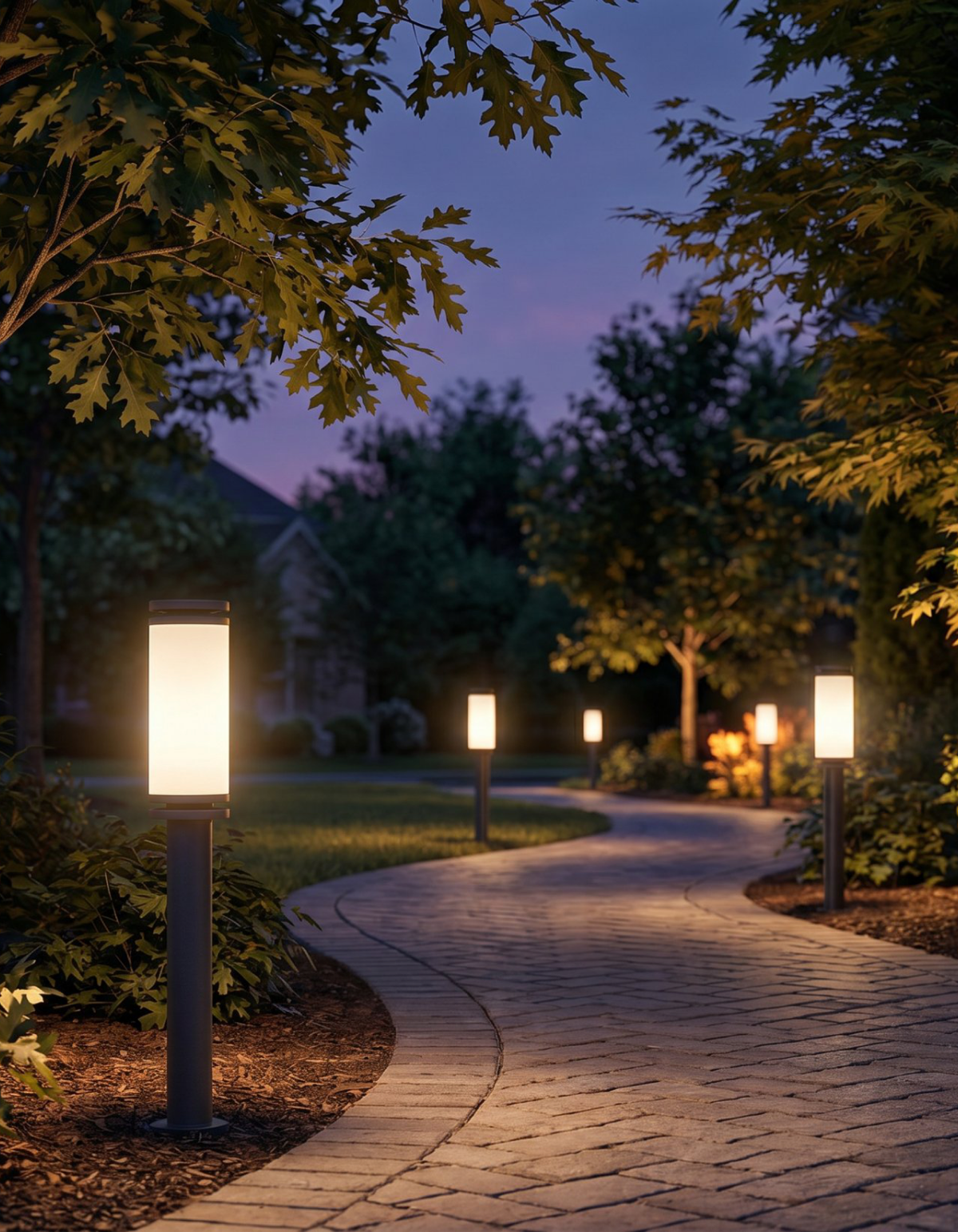 Silva Bollard - Black#Finish_Black