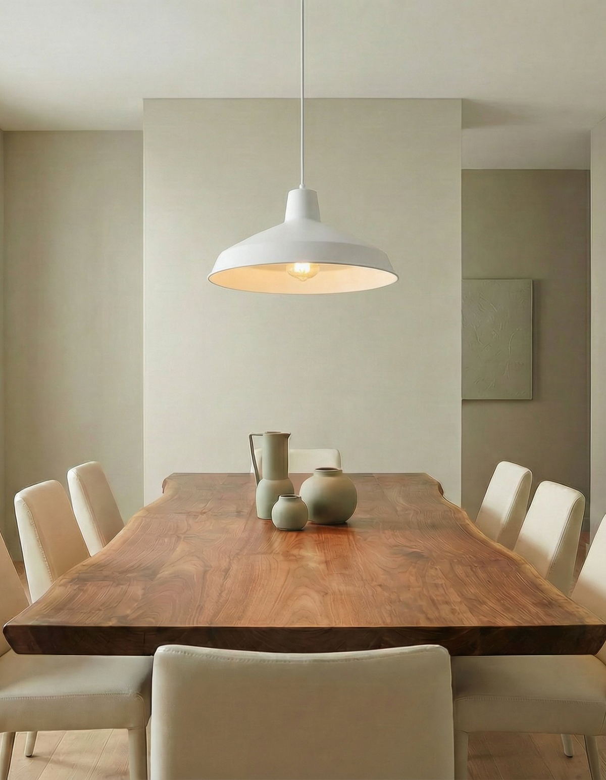 OWEN 1-Light Pendant - White#Finish_White