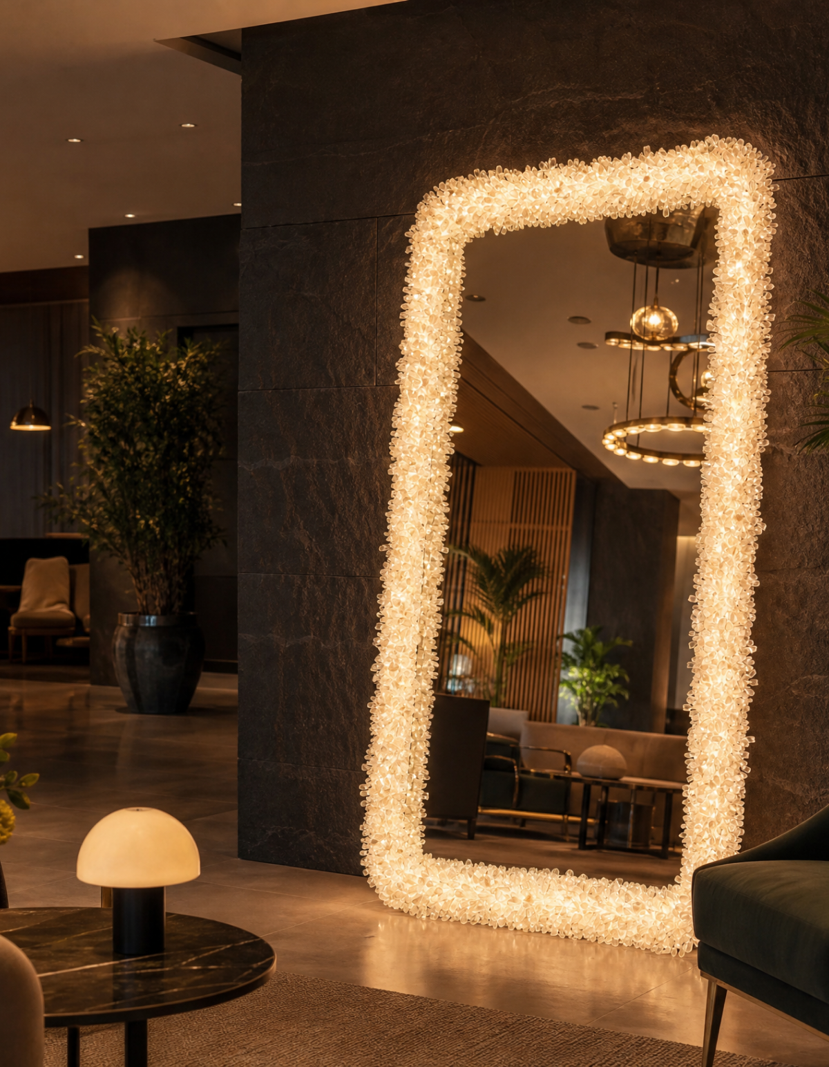 Liora 39-in. LED Mirror - LIOR-MIR-3979-CRC