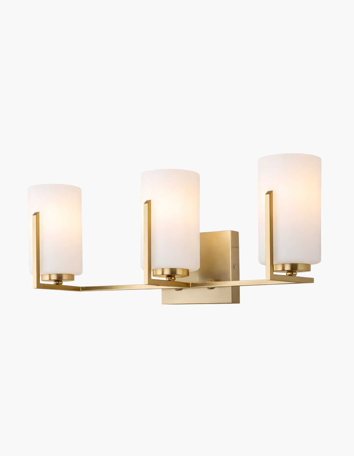 Bella 3-Light Vanity Light - Satin Gold#Finish_Satin Gold