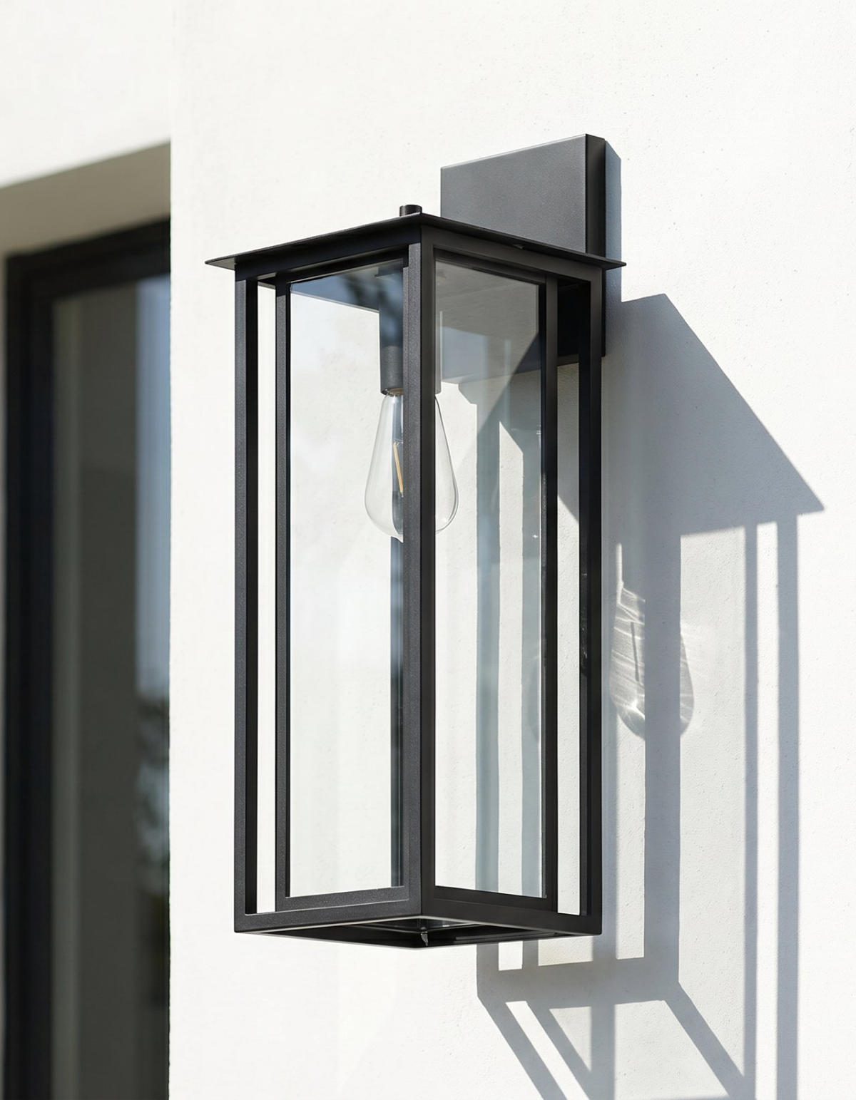Sierra 1-Light Outdoor Lantern - 22 in#Size_22 in