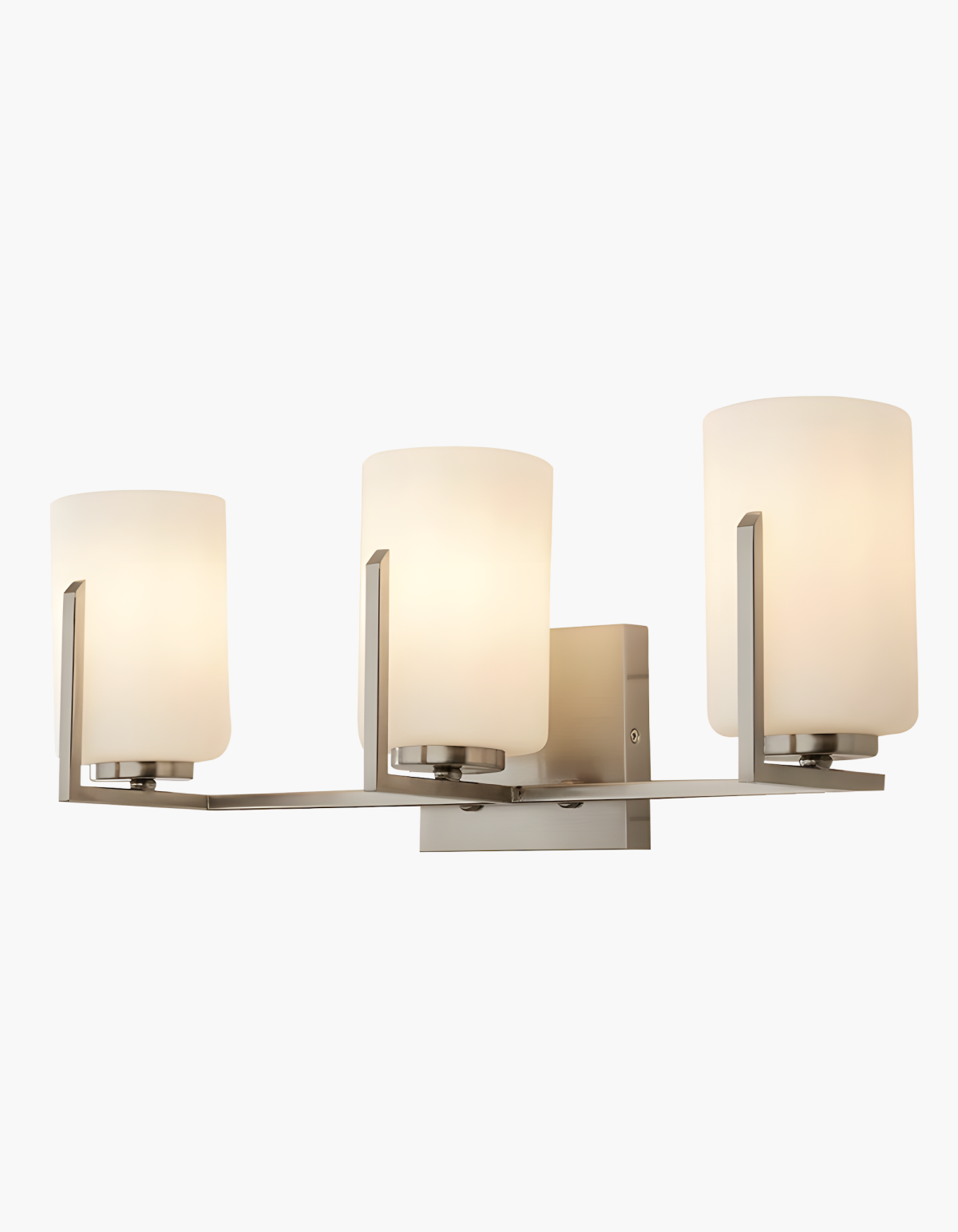 Bella 3-Light Vanity Light - Brushed Nickel#Finish_Brushed Nickel