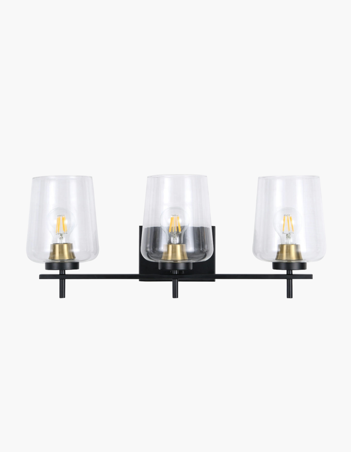GILA 3-Light Vanity - Black#Finish_Black