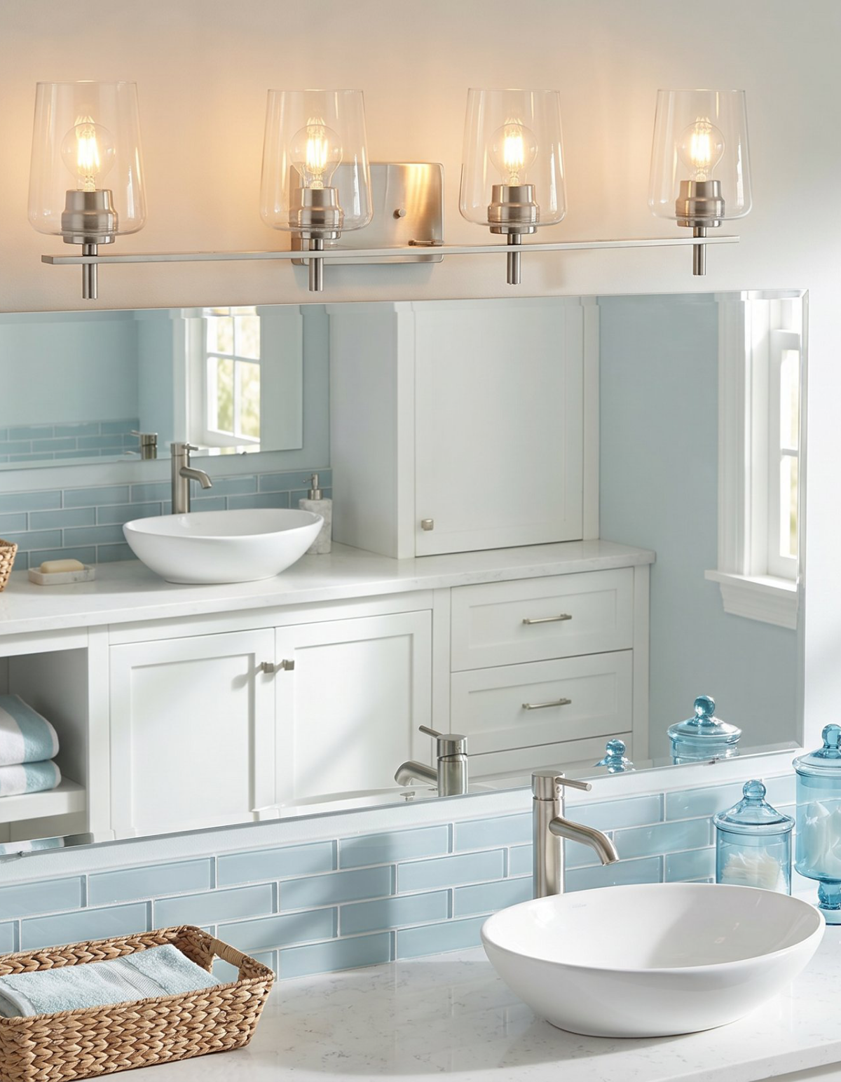 GILA 4-Light Vanity - Chrome#Finish_Chrome