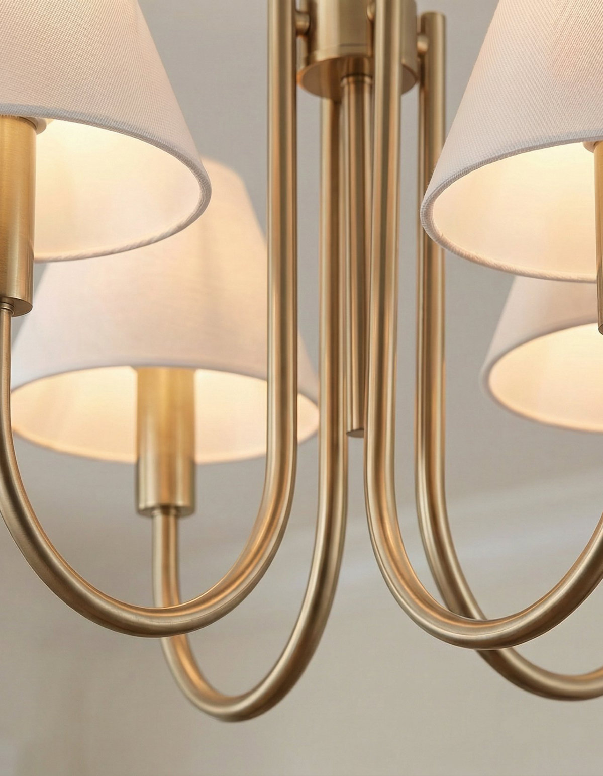 Parlor 3-Light Chandelier - Satin Gold#Finish_Satin Gold