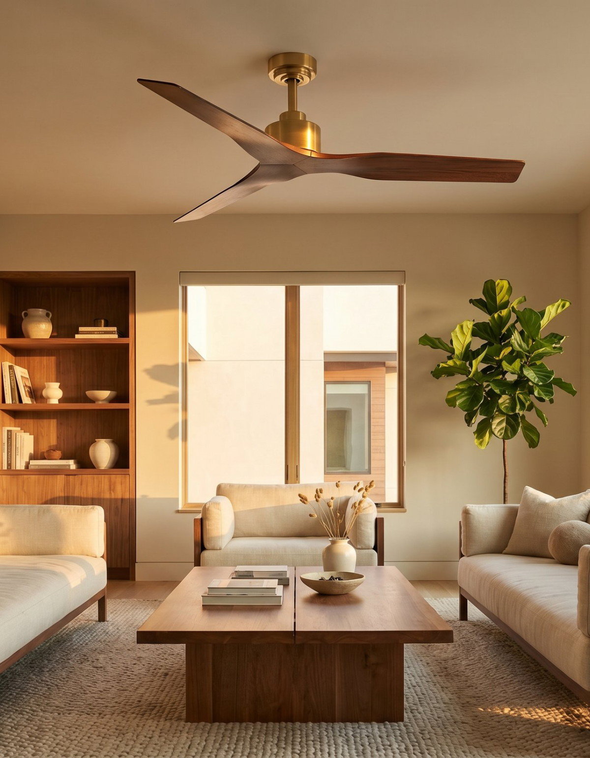 Skylark 52-in. Ceiling Fan - Copper & Brown#Finish_Copper & Brown