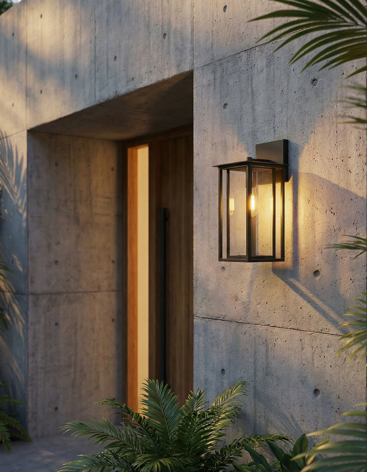 Sierra 1-Light Outdoor Lantern - 18 in#Size_18 in