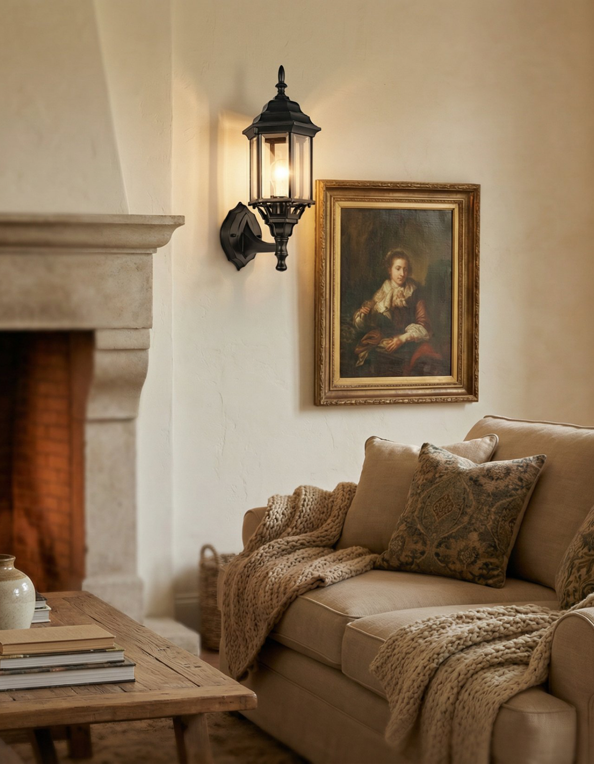 Rialto Lantern Sconce - 17 in#Size_17 in