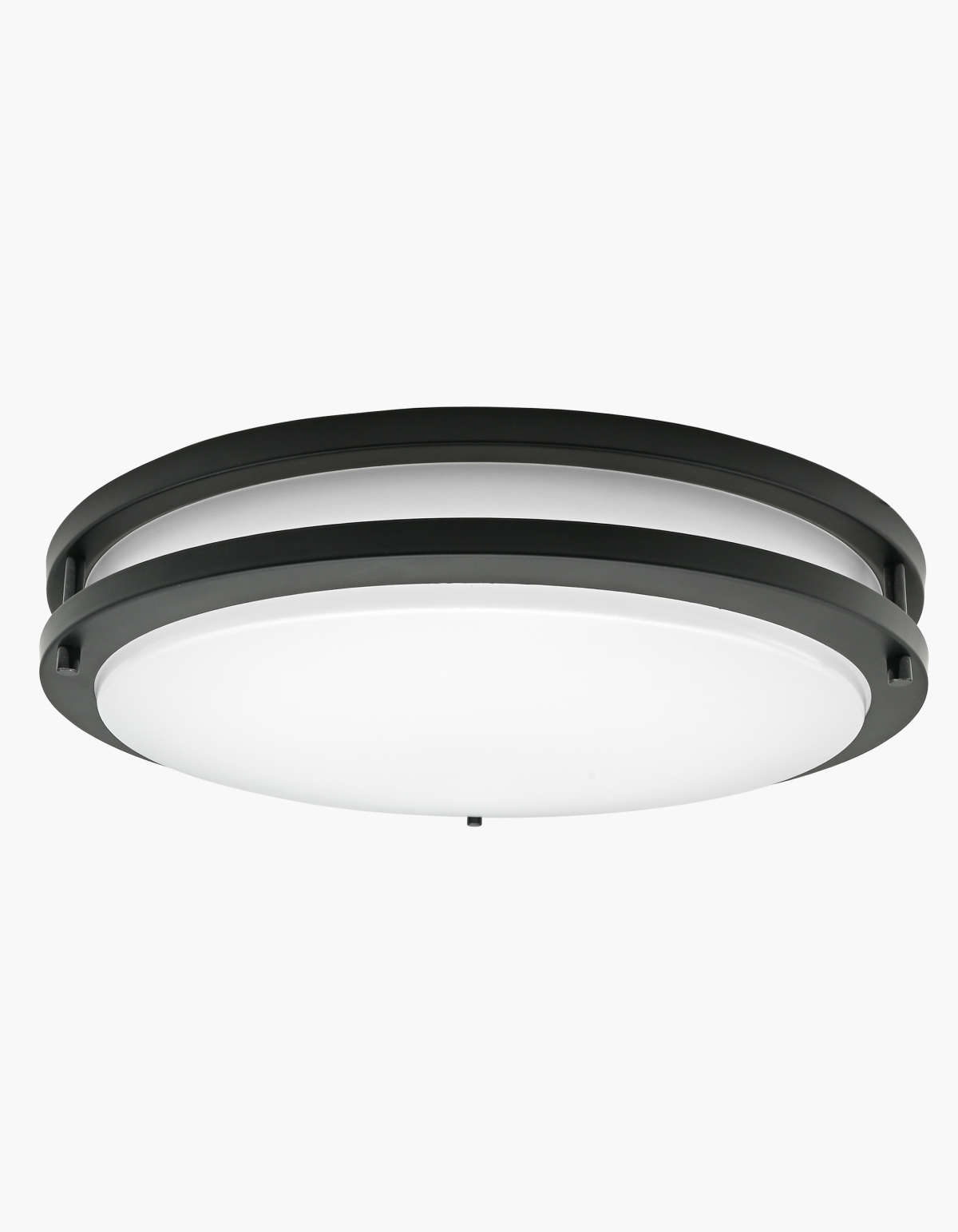 DAWN 12" double ring flush mount - Black#Finish_Black