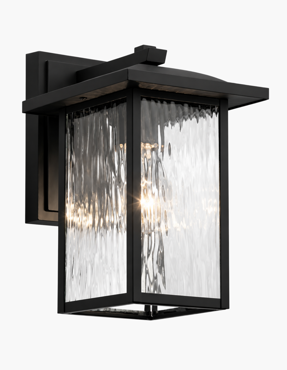 LUMOS 1-Light 16" Lantern - Black#Finish_Black