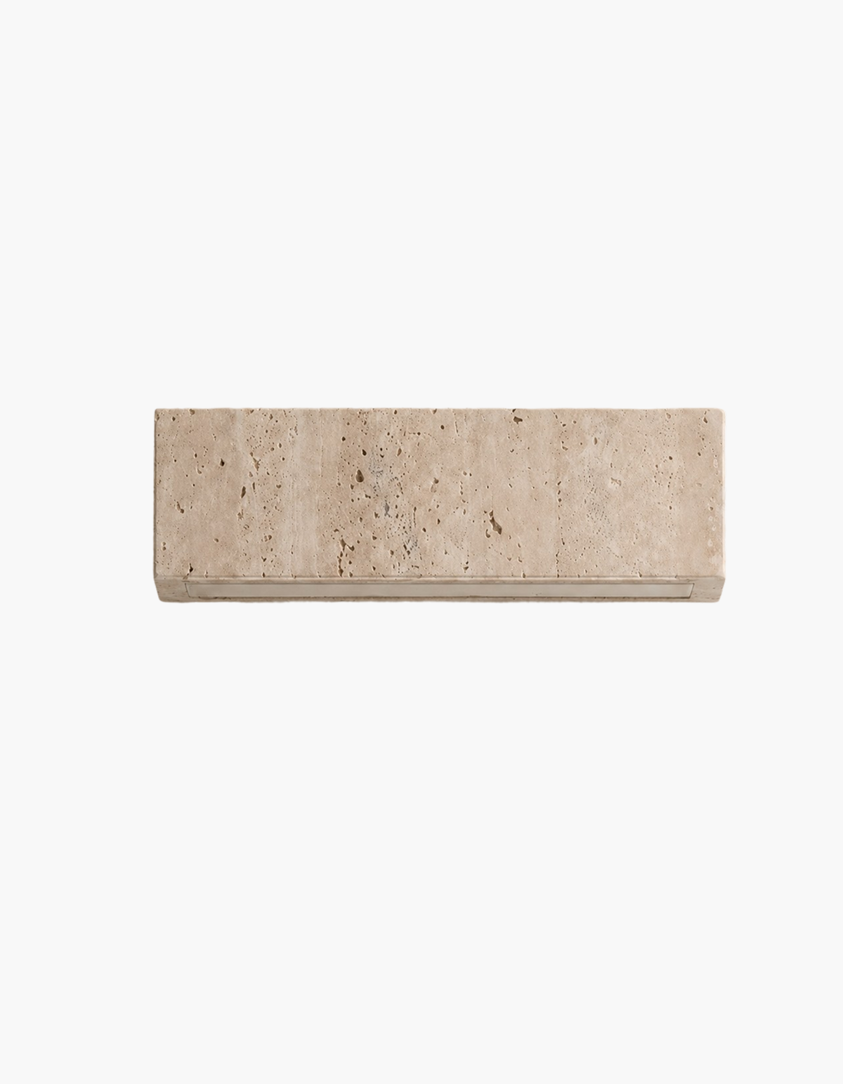 TOR 8-in. Wall Sconce, Travertine Finish