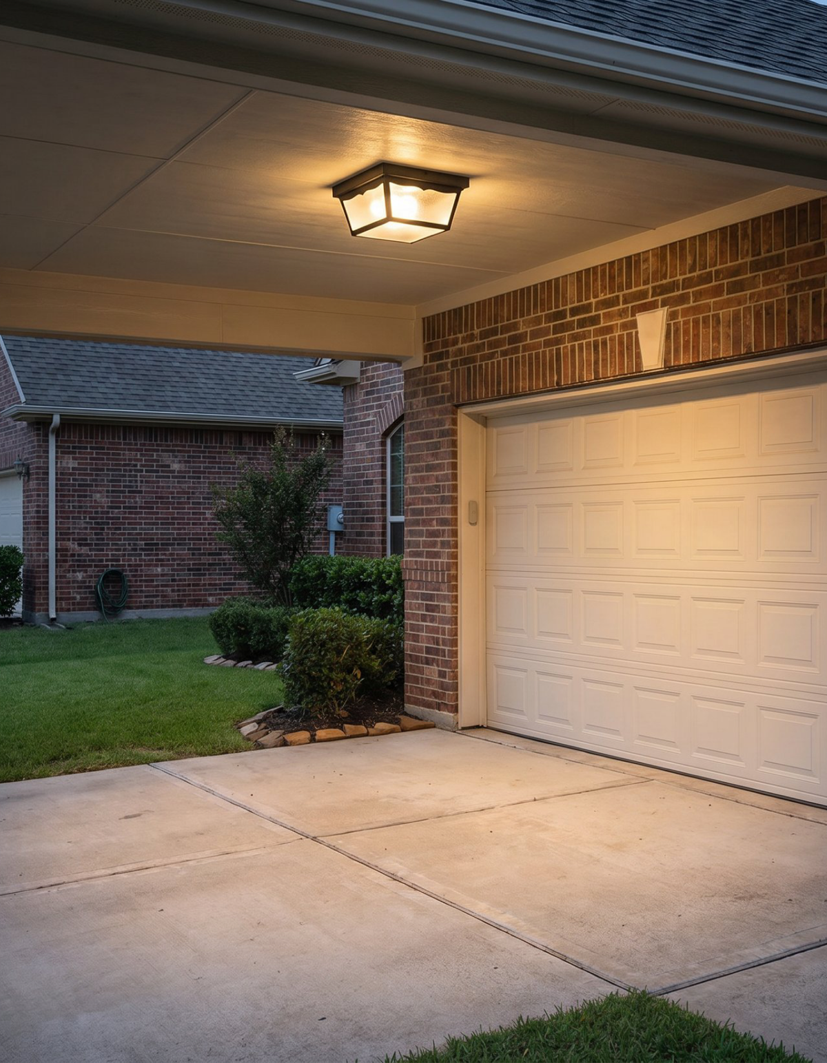 Silo Outdoor Flush Mount - SILO-C1-BK
