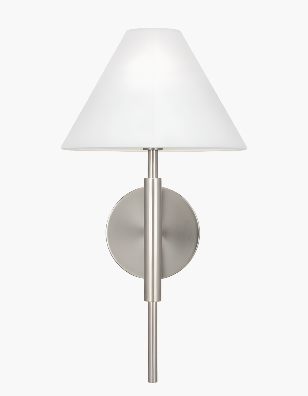 Parlor 1-Light Wall Sconce - Brushed Nickel#Finish_Brushed Nickel