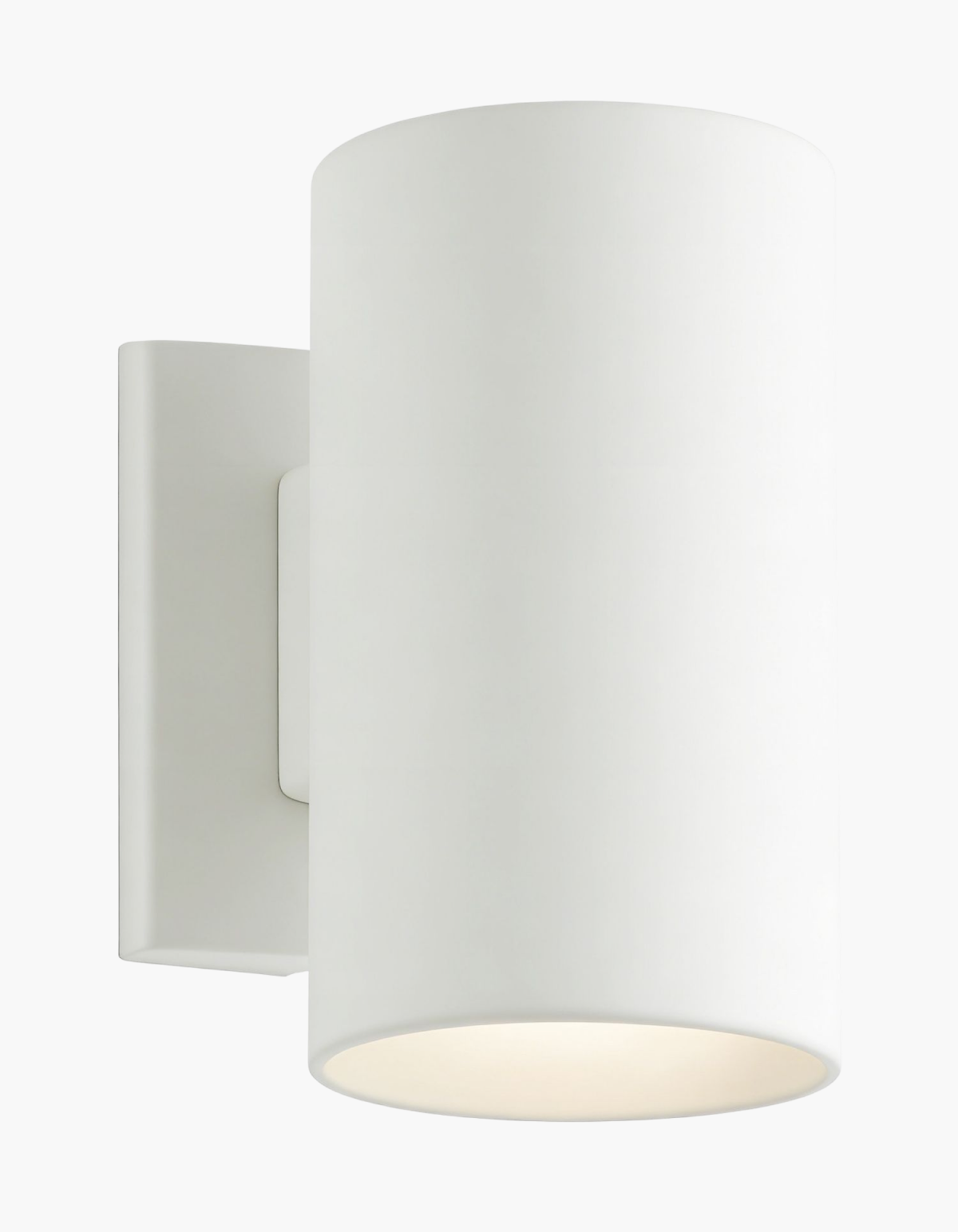 PIONEER 1-Light Outdoor Up/Down Wall Sconce - White#Finish_White