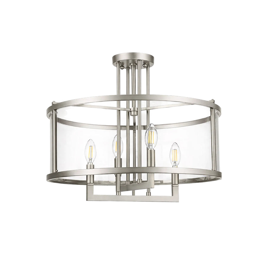 BELVEDERE 4-Light Flush Mount