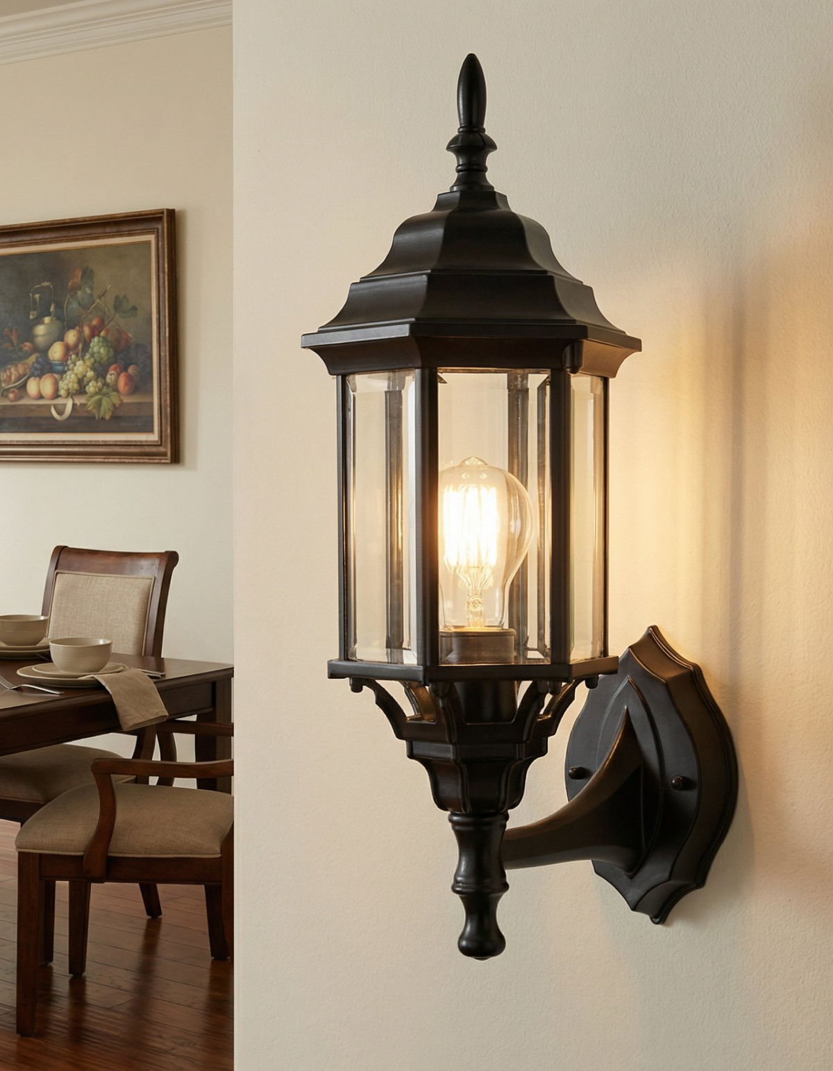 Rialto Lantern Sconce - 17 in#Size_17 in