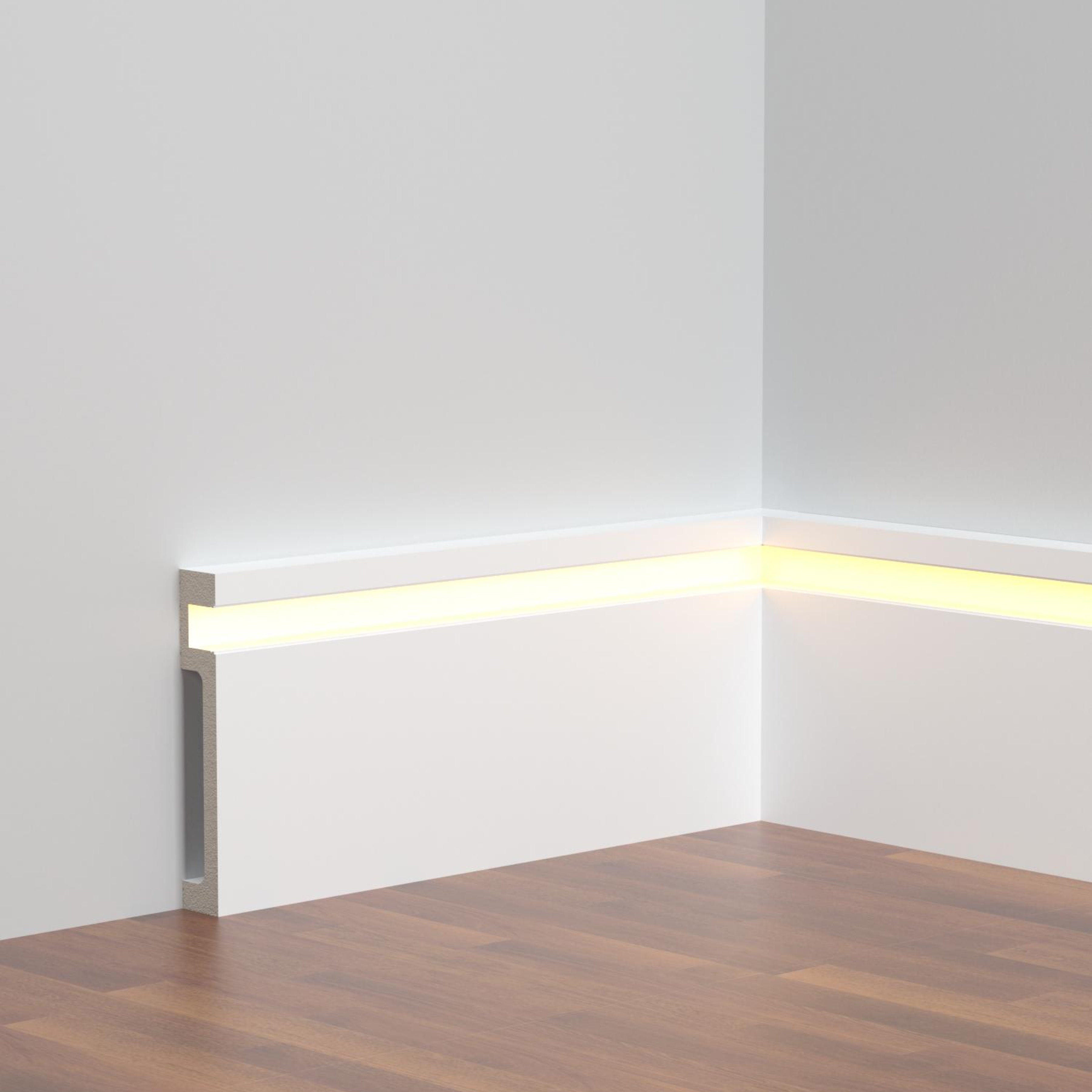 COVEA II 4.7 inch Linkable Baseboard Trim