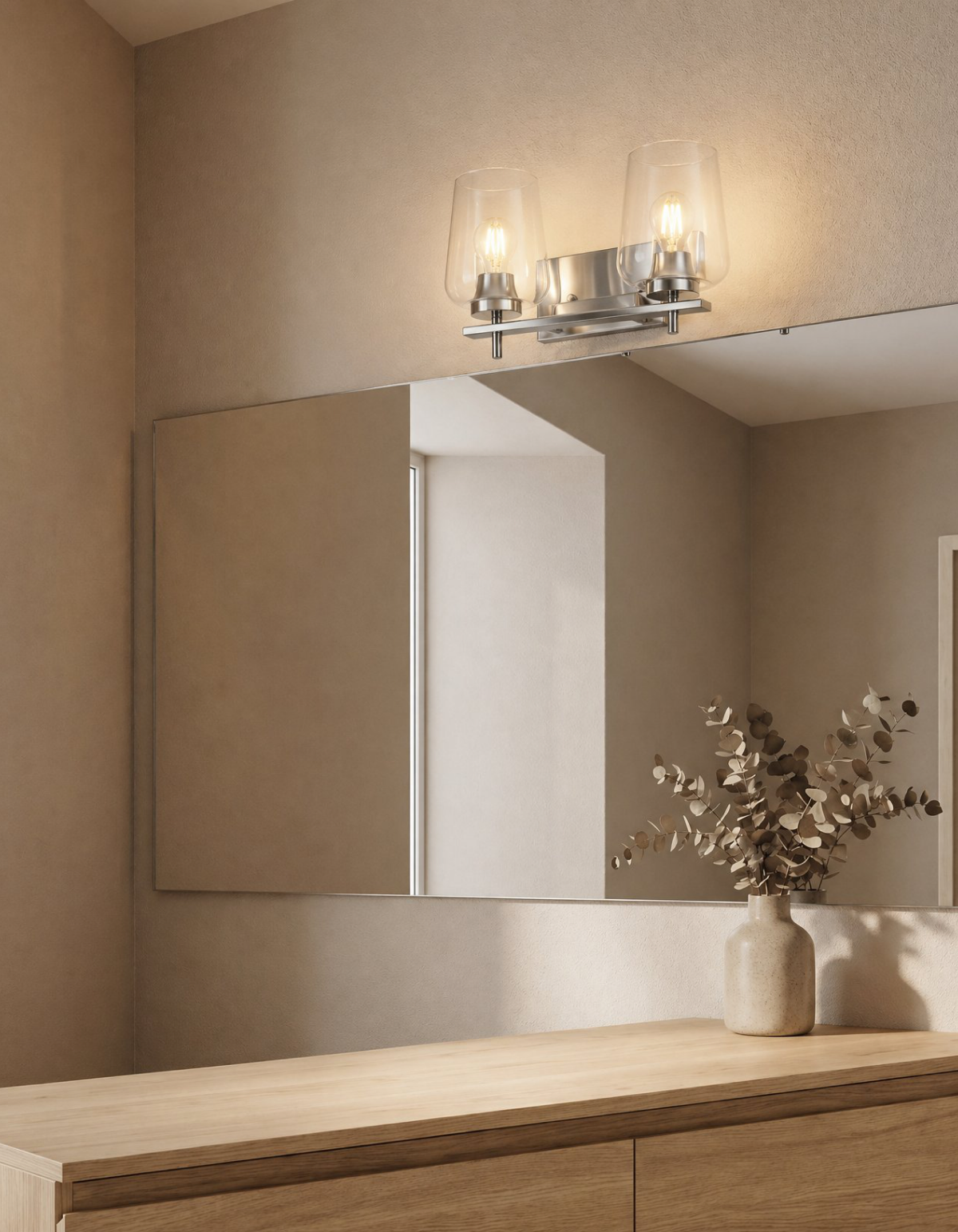 GILA 2-Light Vanity - Chrome#Finish_Chrome