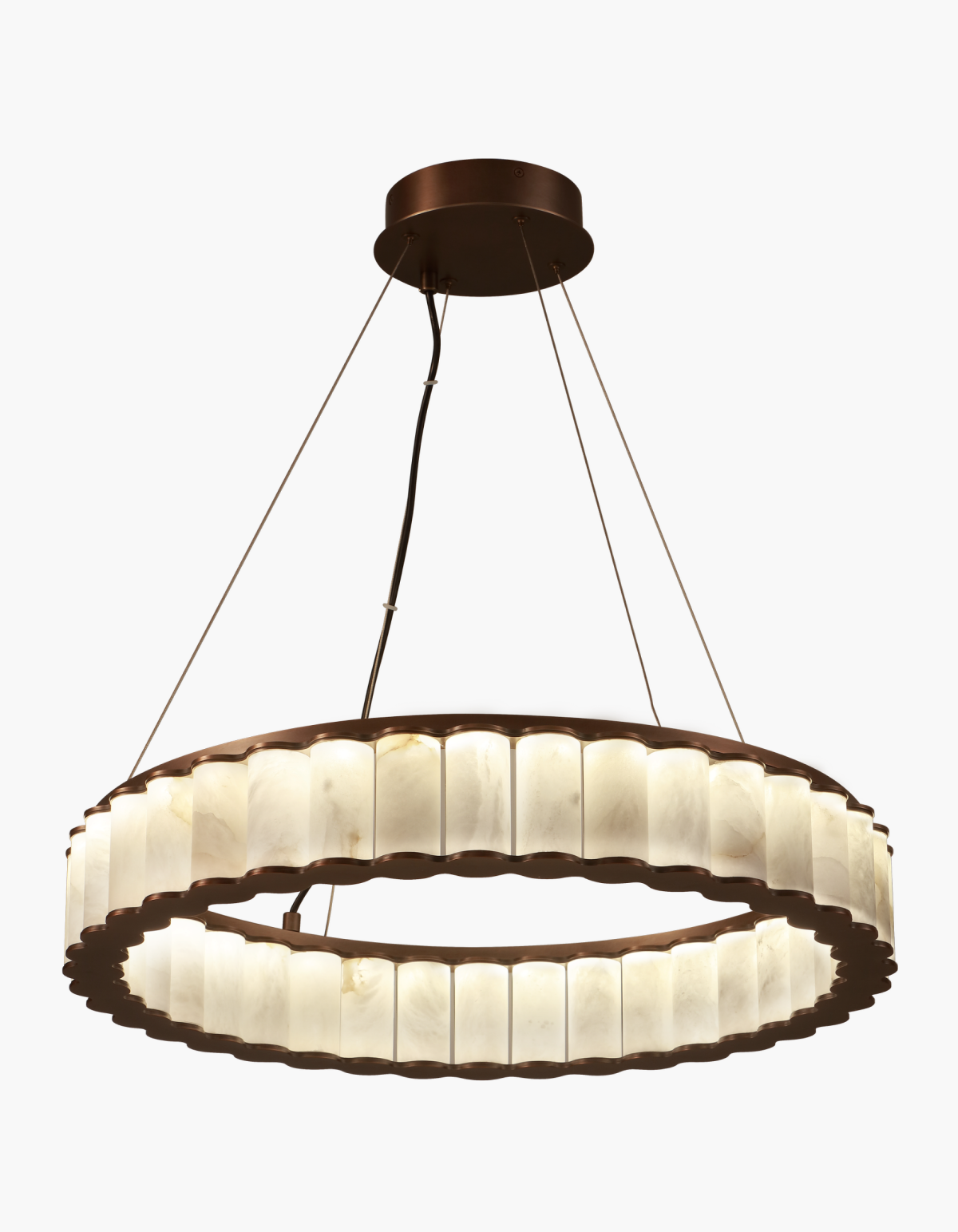 LITHOS Ring Chandelier - Bronze#Finish_Bronze