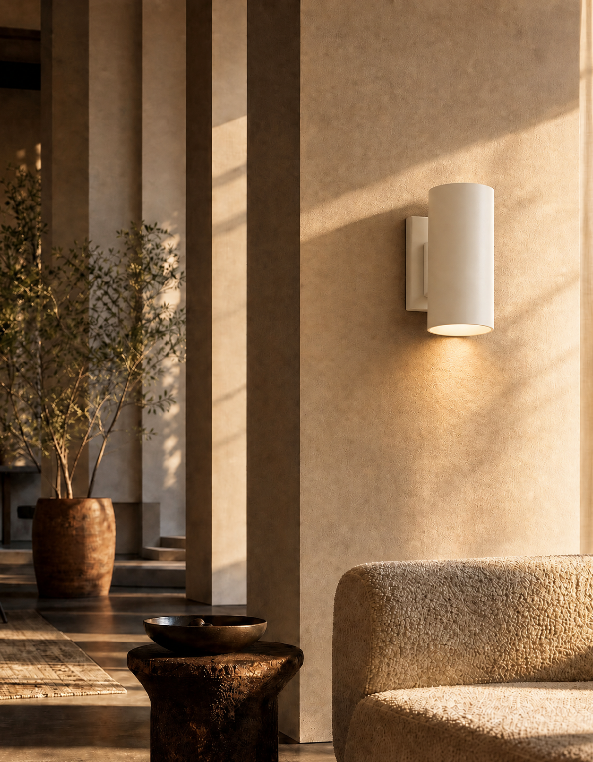 Pioneer 1-Light Up/Down Sconce - White#Finish_White