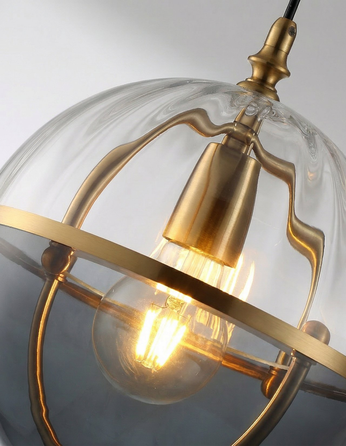 Calder 11-in. 1-Light Pendant - Tinted Glass#Glass_Tinted Glass