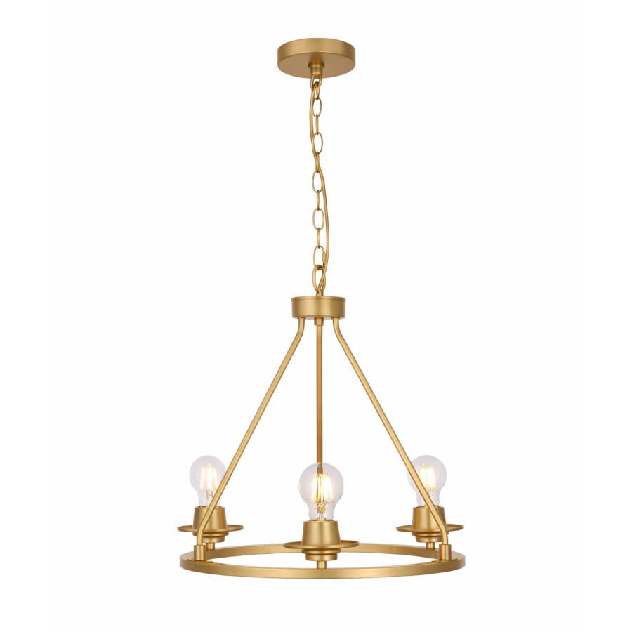FOUNDRY 3-Light Chandelier