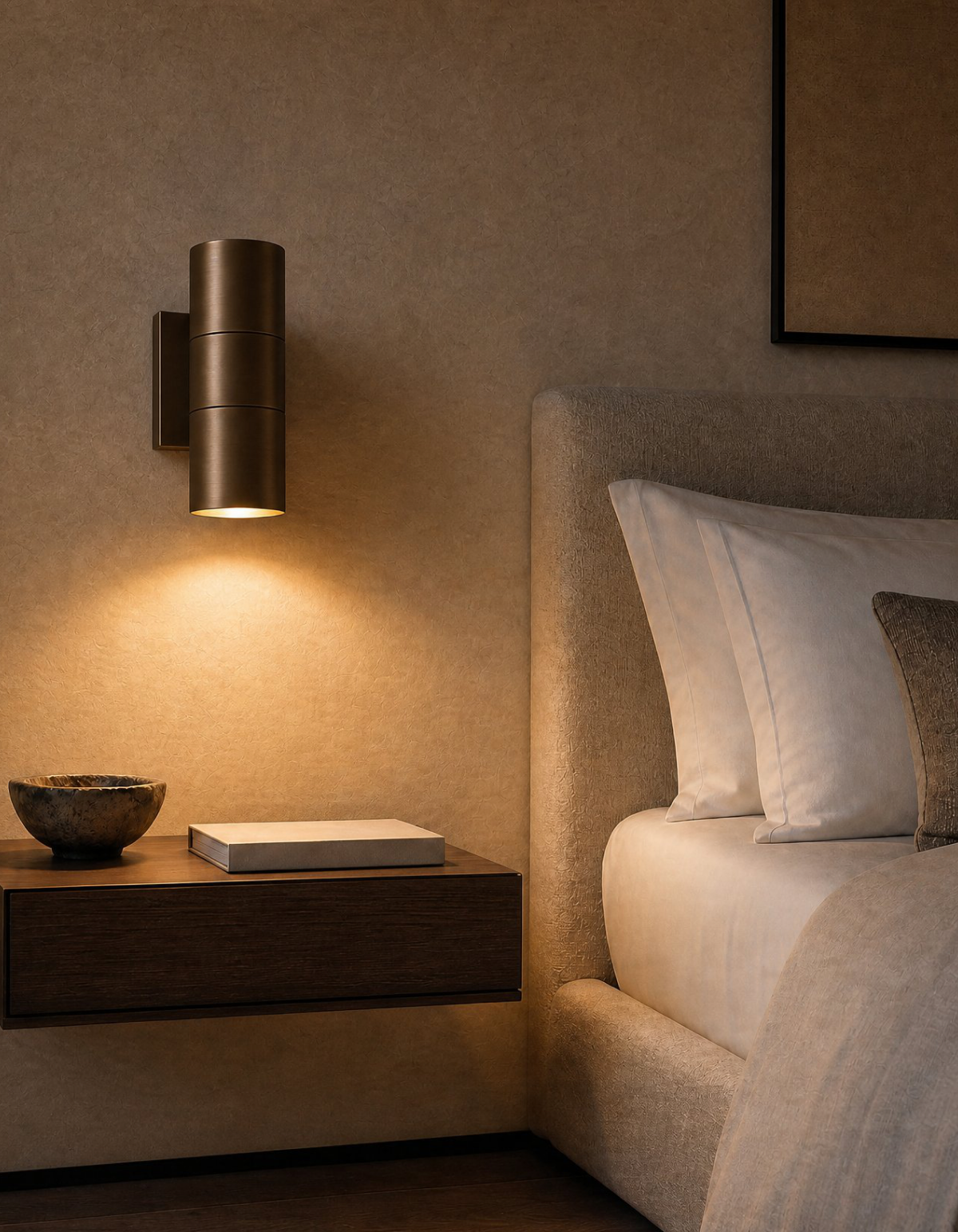 PIONEER 2-Light Outdoor Up/Down Wall Sconce - Bronze#Finish_Bronze