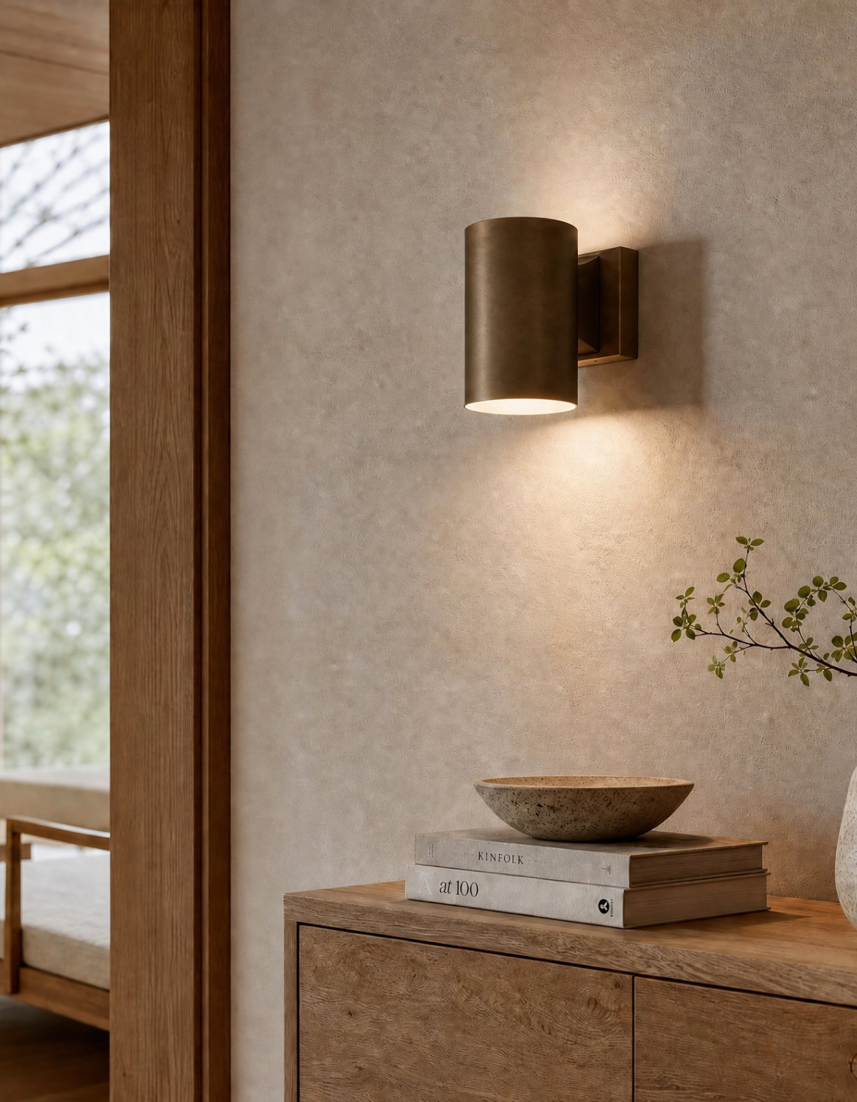 Pioneer 1-Light Up/Down Sconce - Bronze#Finish_Bronze