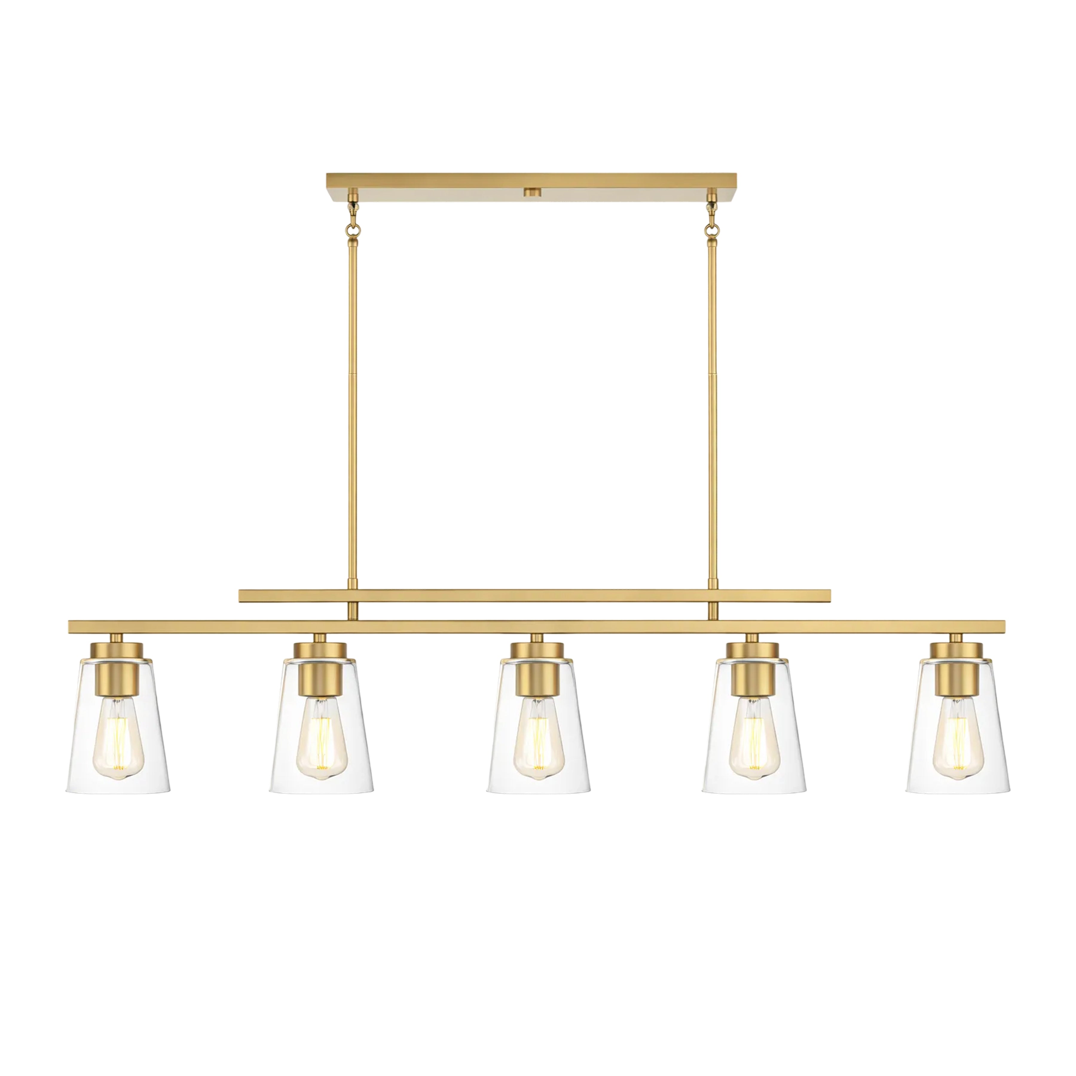 JAIN 5-Light Linear Chandelier