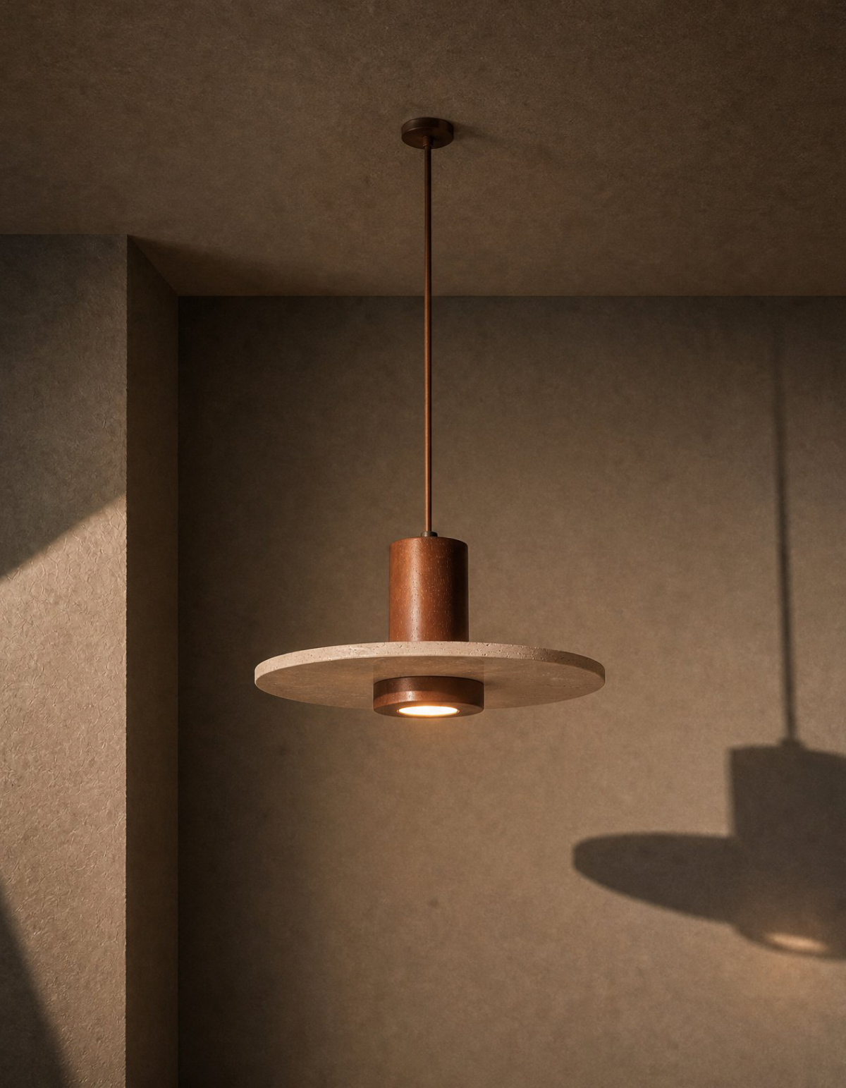 Pietra 12-in. Pendant - PTRA-P-12-30K-TRVT