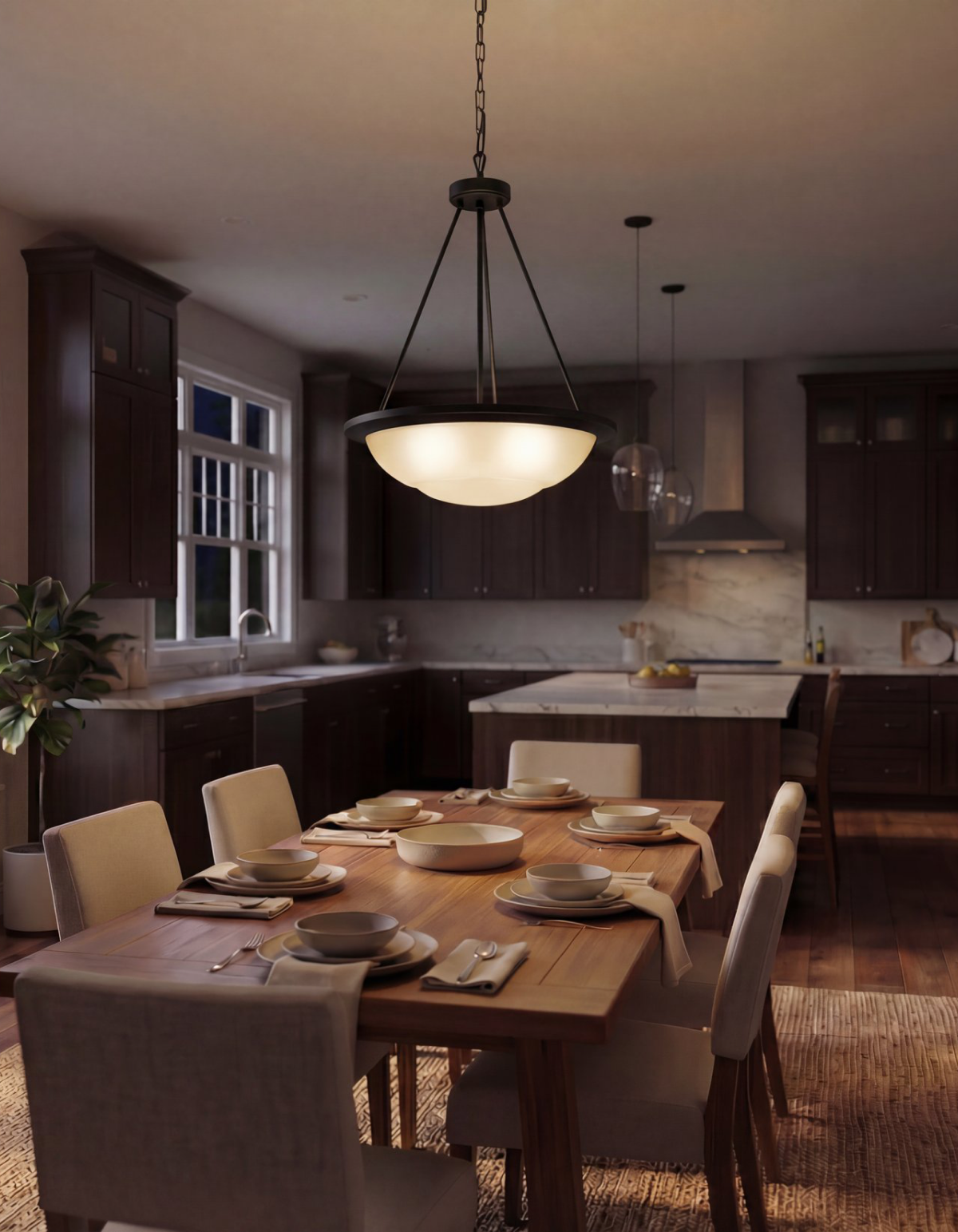LIMA 3-Light Pendant - Black#Finish_Black
