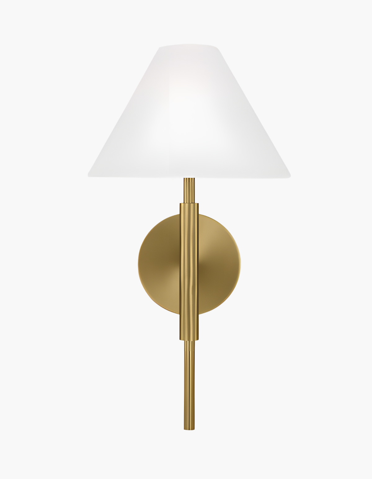 Parlor 1-Light Wall Sconce - Satin Gold#Finish_Satin Gold