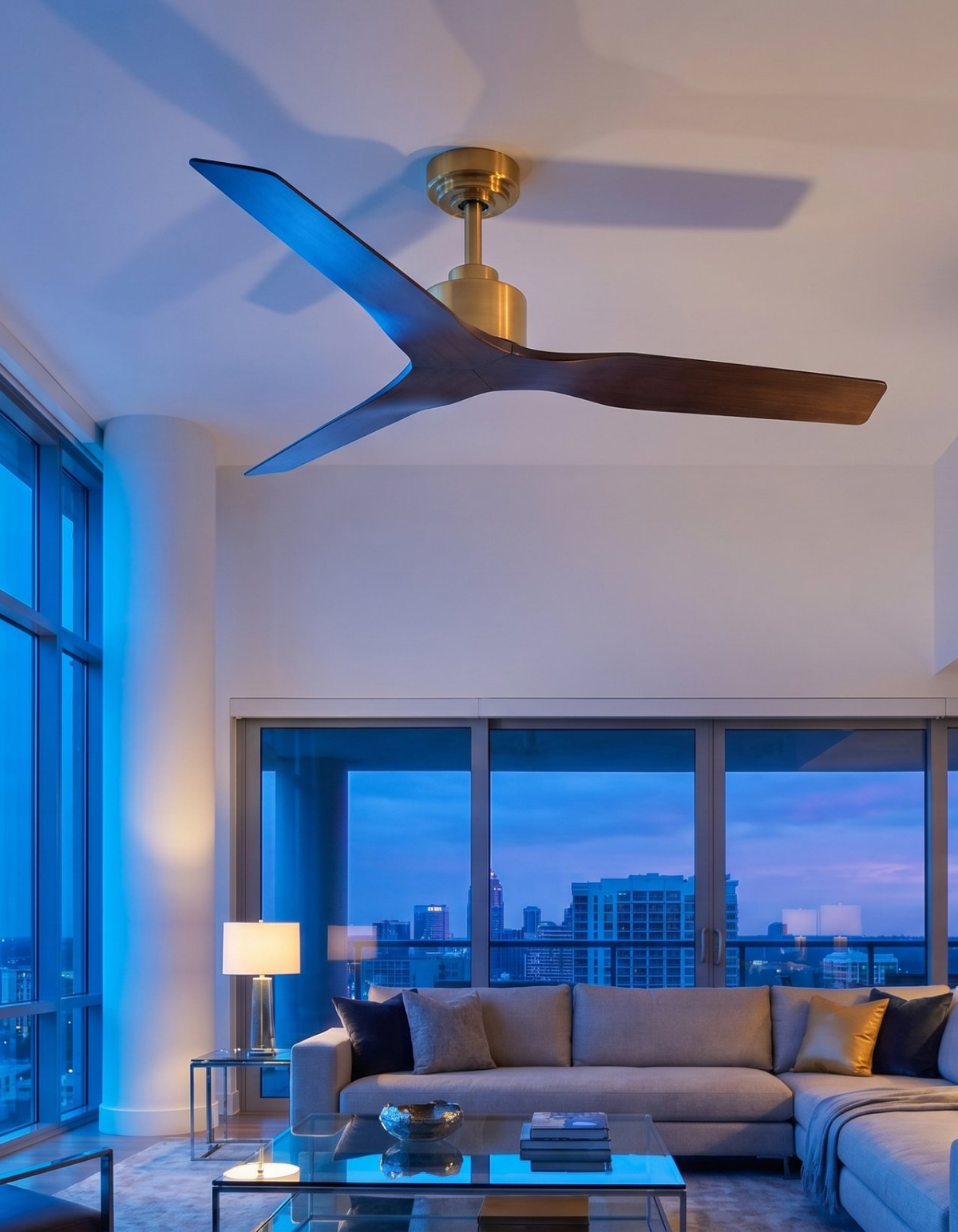Skylark 52-in. Ceiling Fan - Copper & Brown#Finish_Copper & Brown