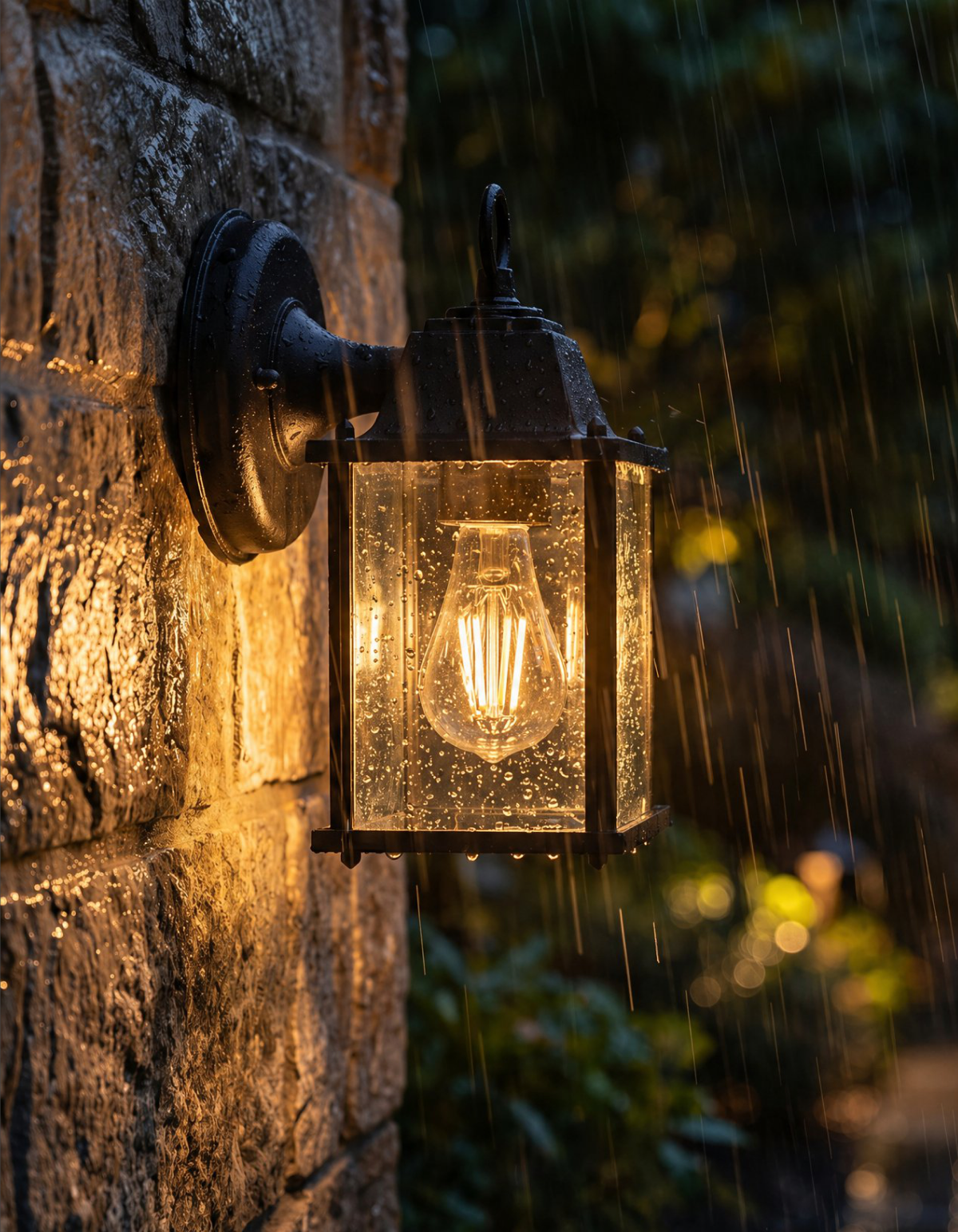 Silo 1-Light Lantern - SILO-L1-BK