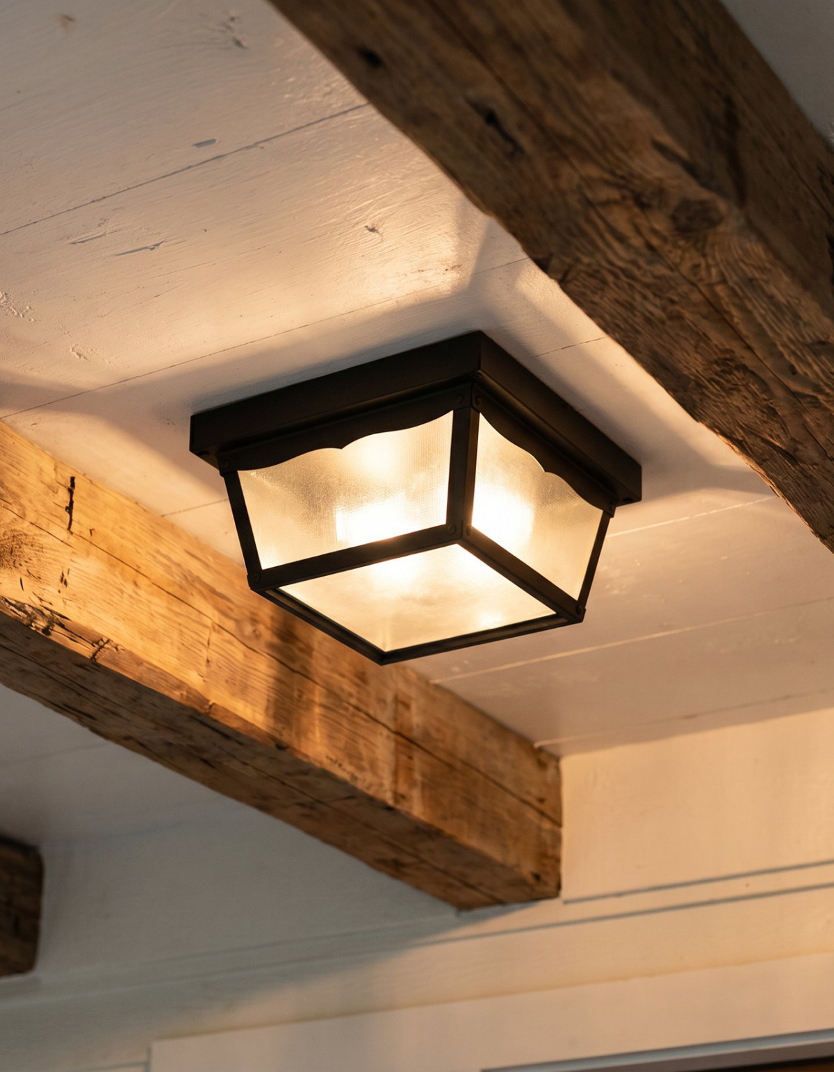 Silo Outdoor Flush Mount - SILO-C1-BK