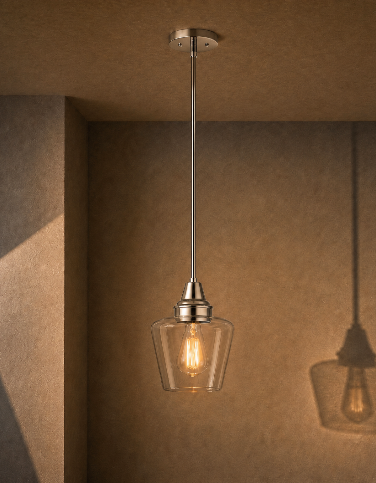GILA 1-Light Pendant - Chrome#Finish_Chrome