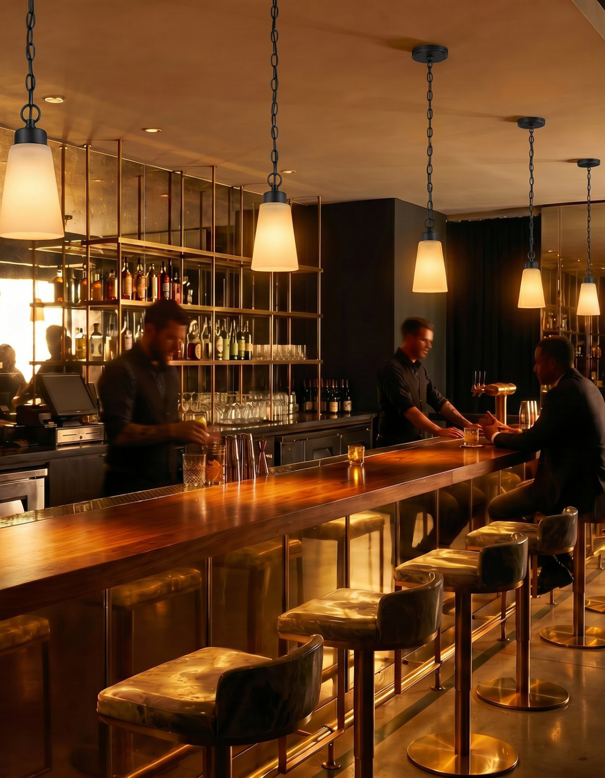 LIMA 1-Light Pendant - Black#Finish_Black